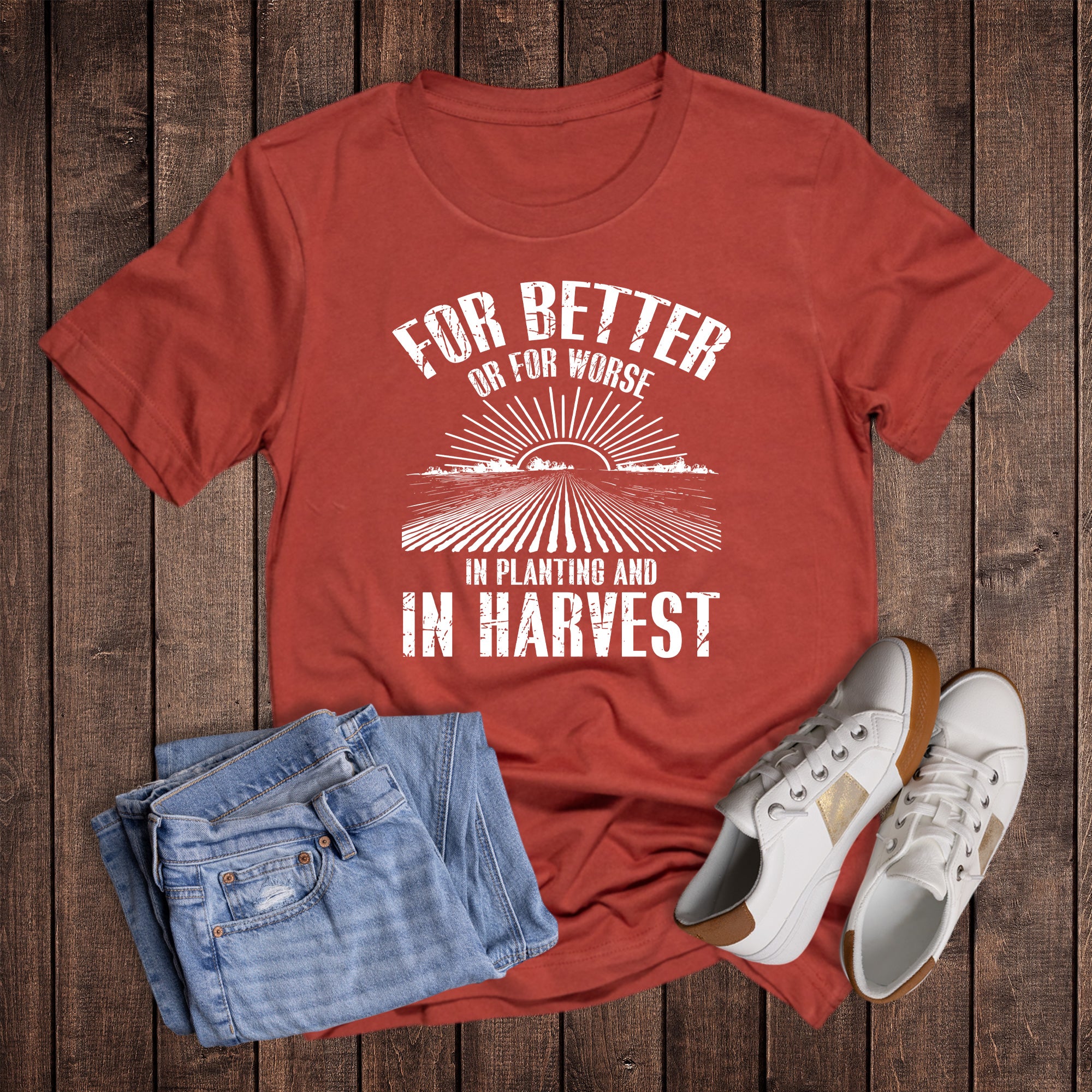 Farm Wife Planting and Harvest