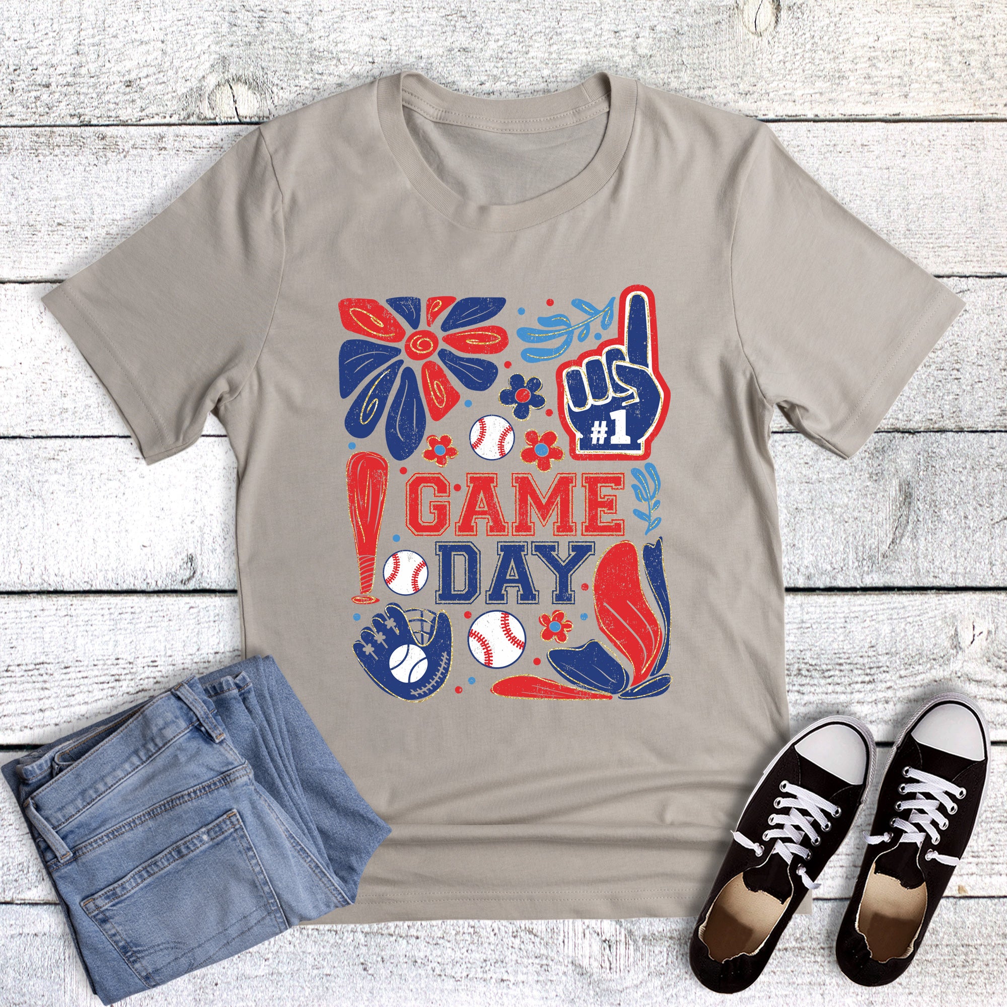 Baseball Boho Game Day