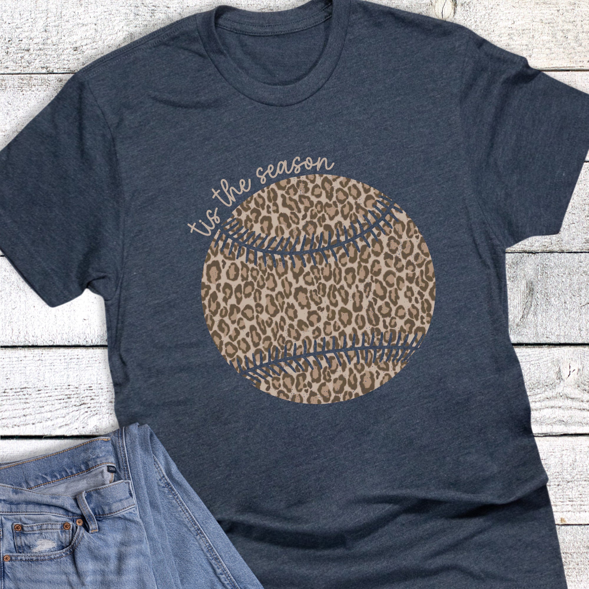 Baseball Leopard Tis the Season