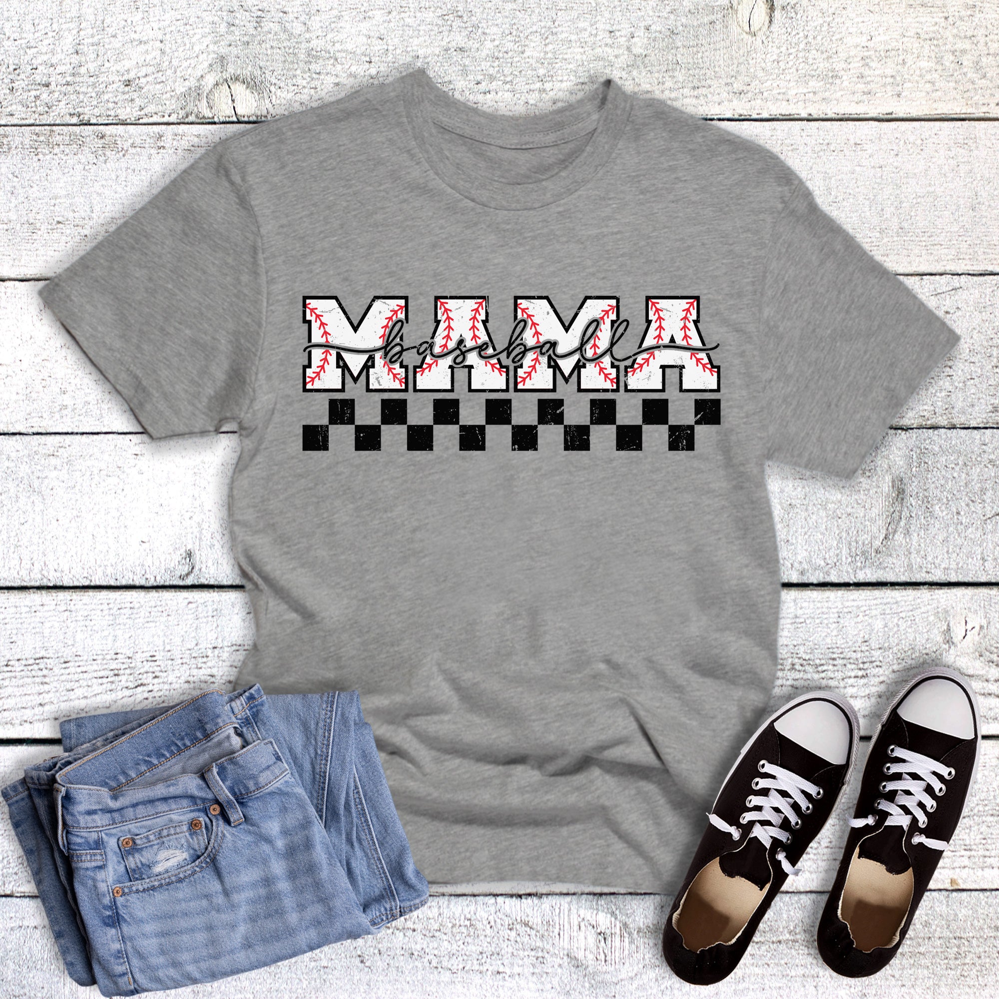 Baseball Mama Checked