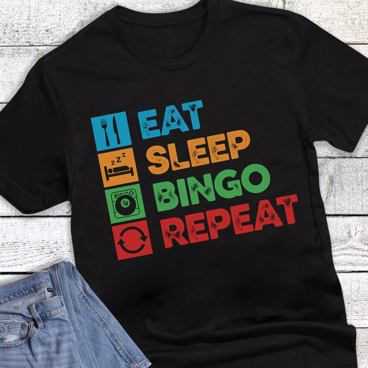 Bingo Eat Sleep Repeat