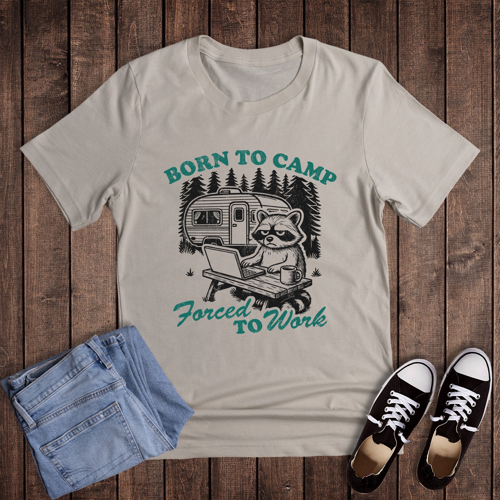 Camping Forced to Work