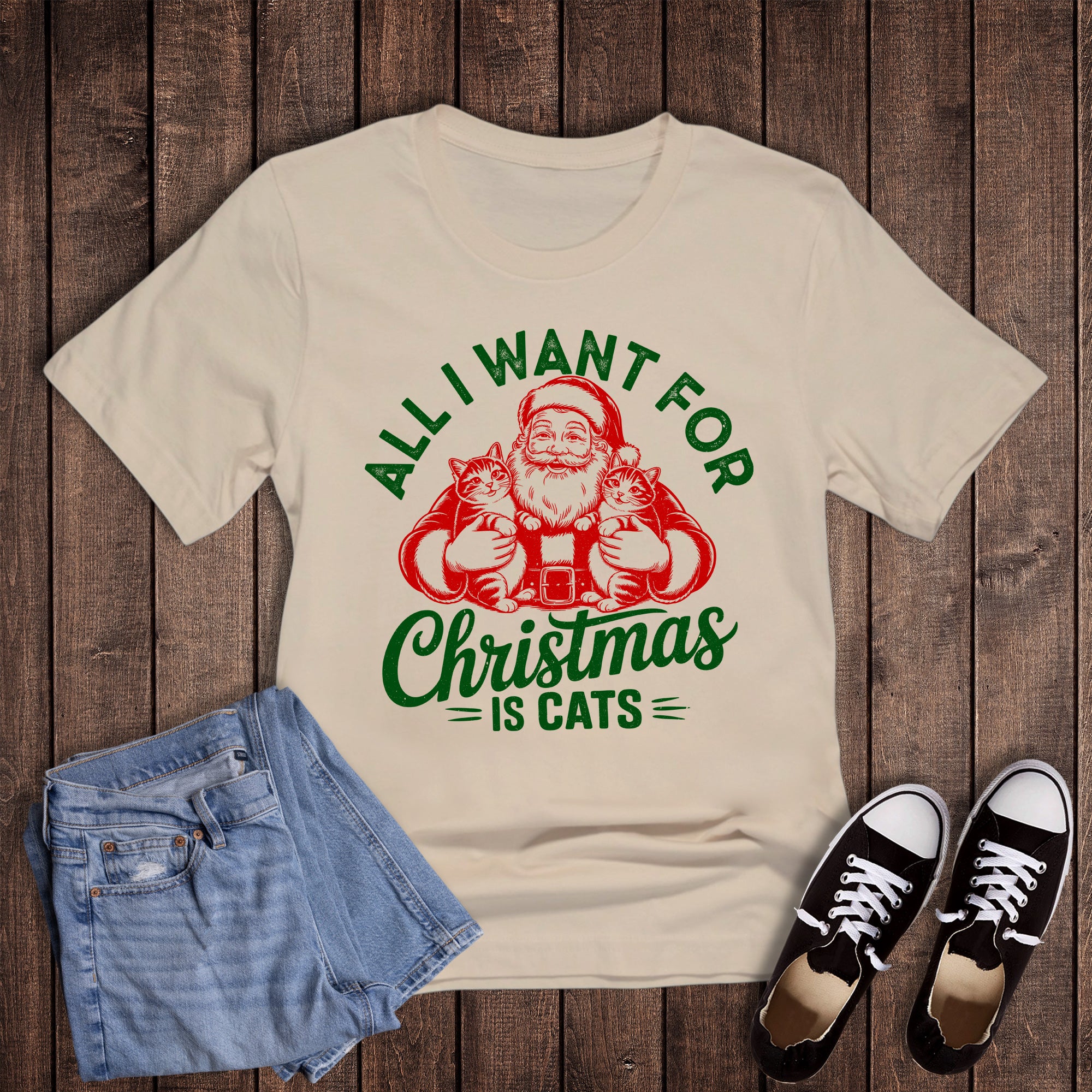 Christmas All I Want Is Cats