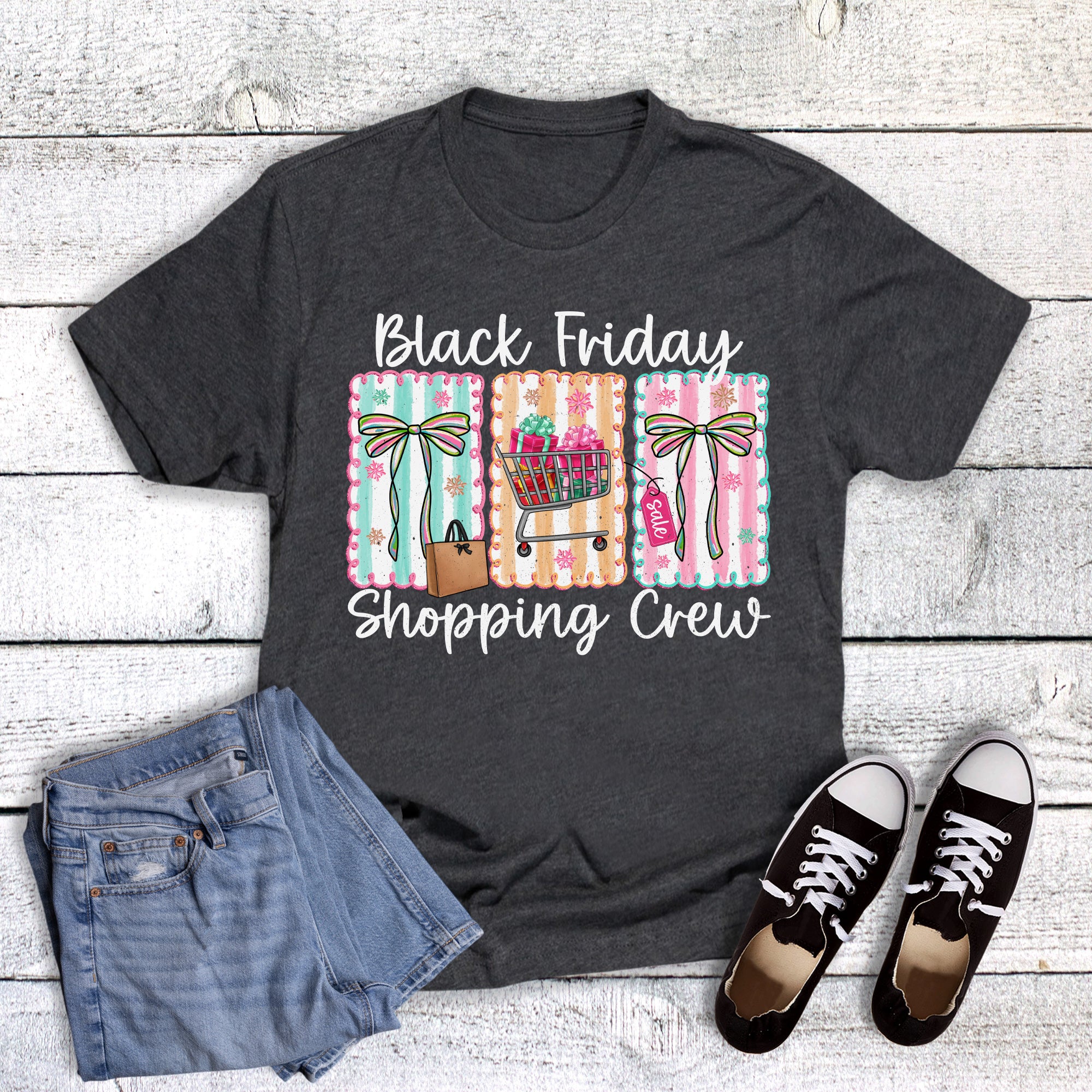 Christmas Black Friday Shopping Crew