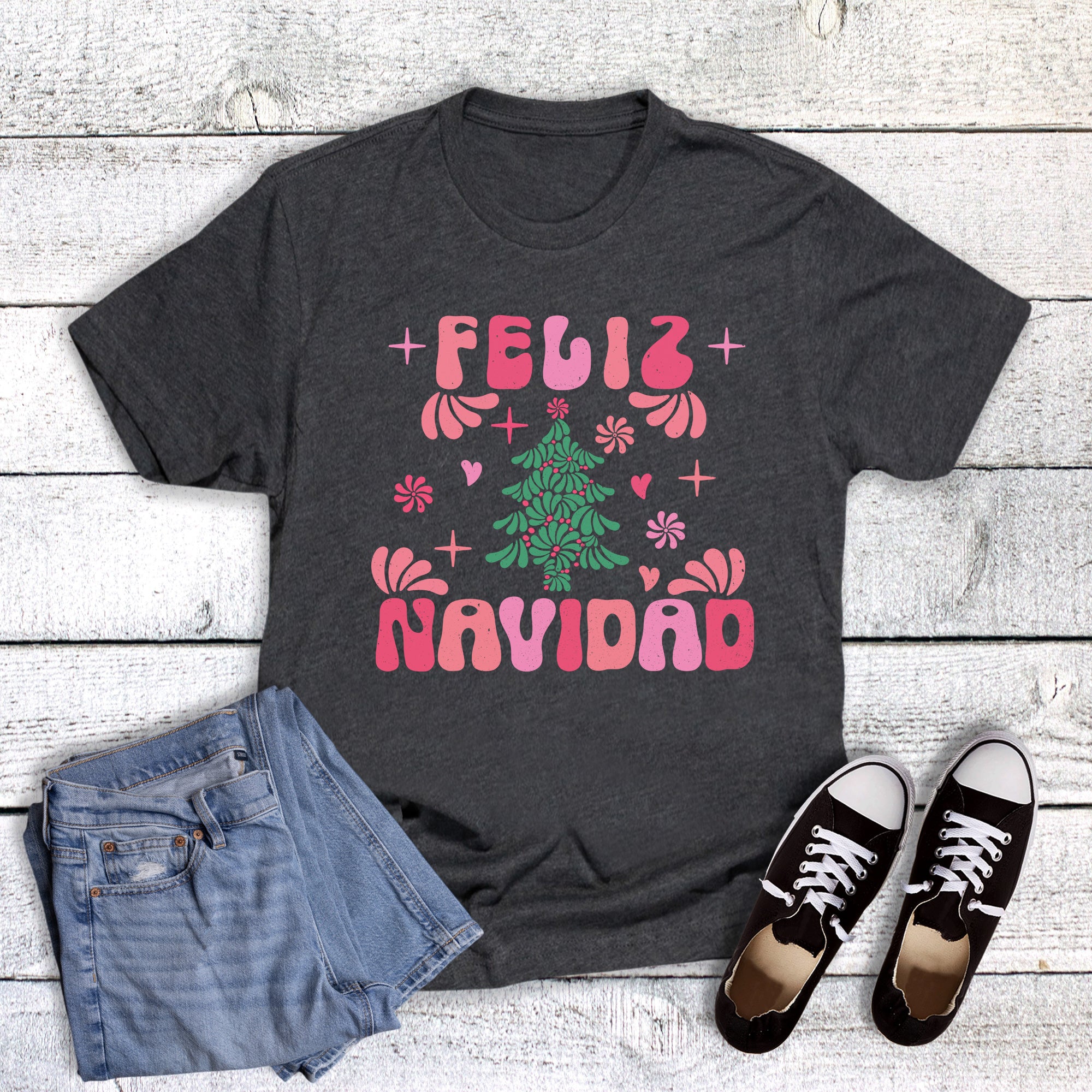 Christmas Boho Feliz Navidad