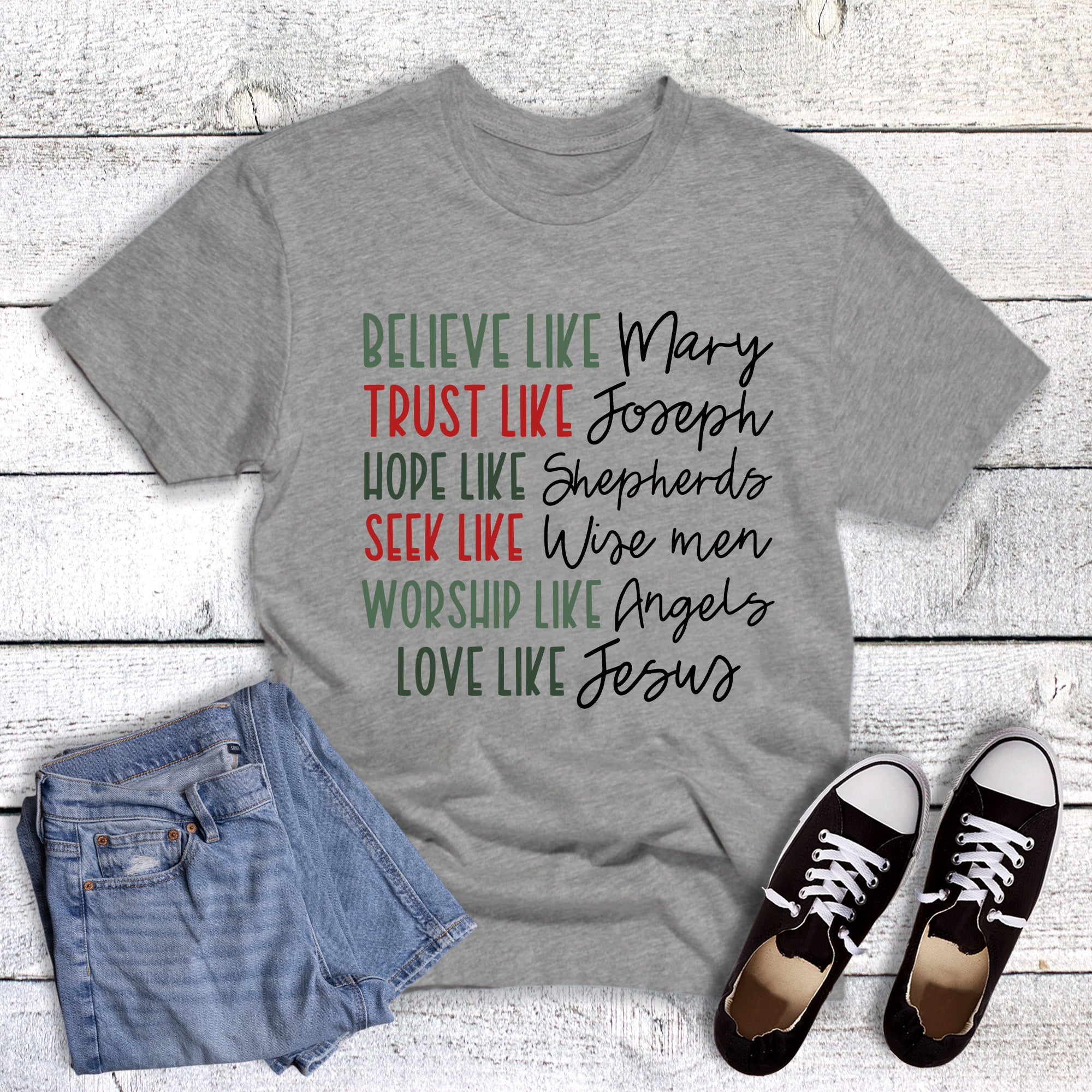 Christmas Faith Believe Trust Hope