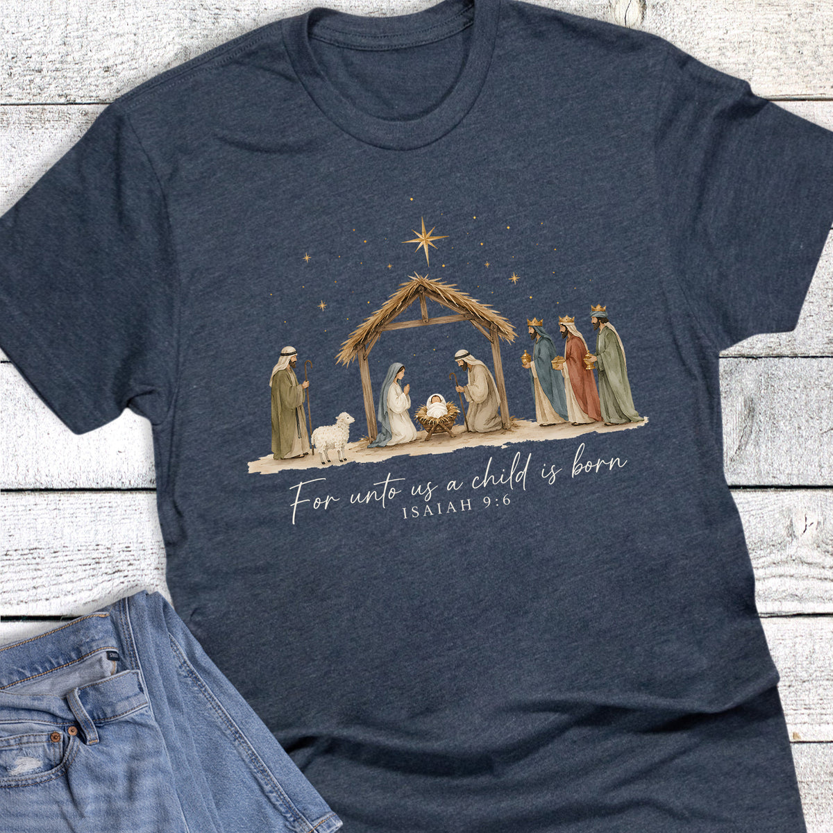 Christmas Faith For Unto Us Isaiah