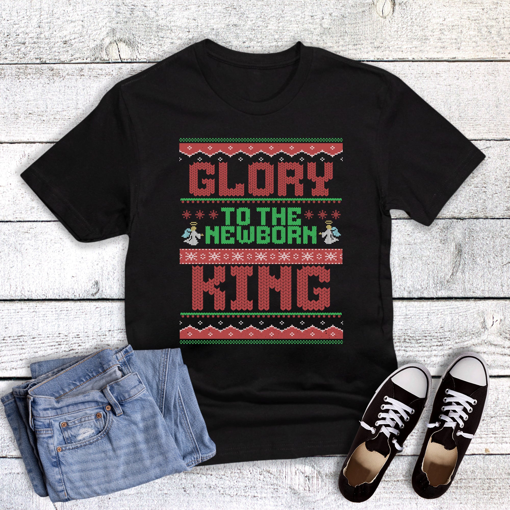 Christmas Faith Glory to the Newborn King