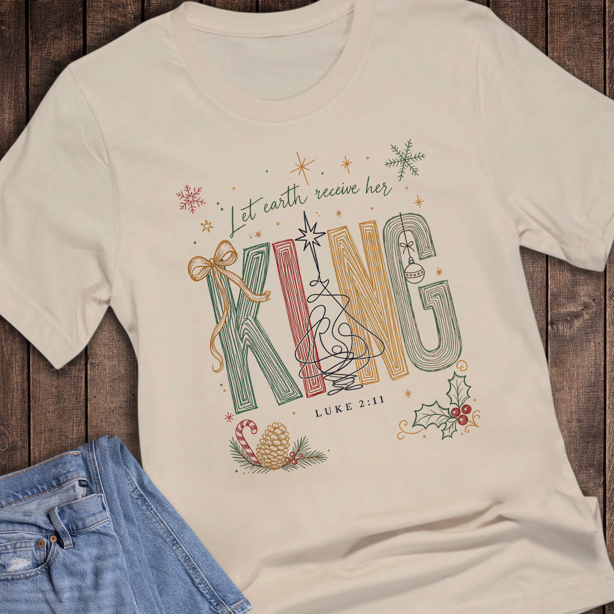 Christmas Faith Let Earth Receive Her King