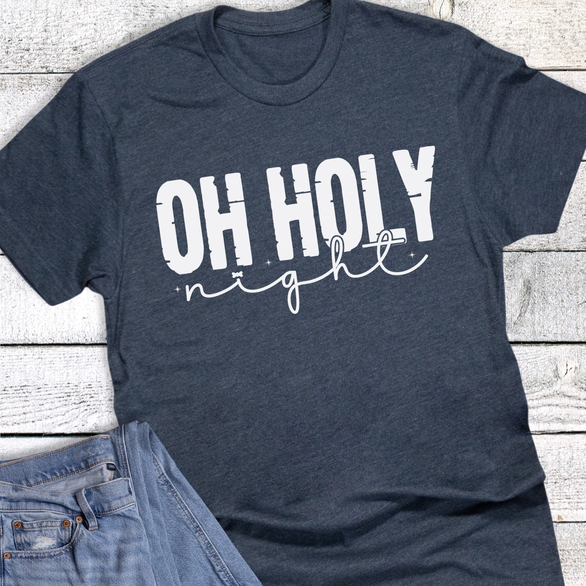Christmas Faith Oh Holy Night Block Script