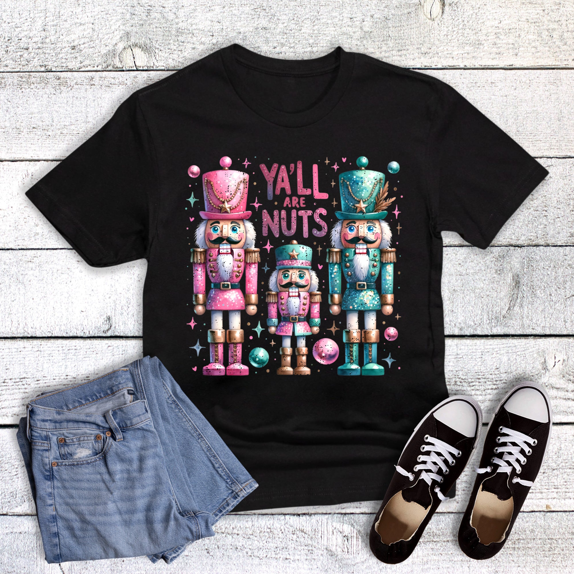 Christmas Nutcracker Y'all Are Nuts