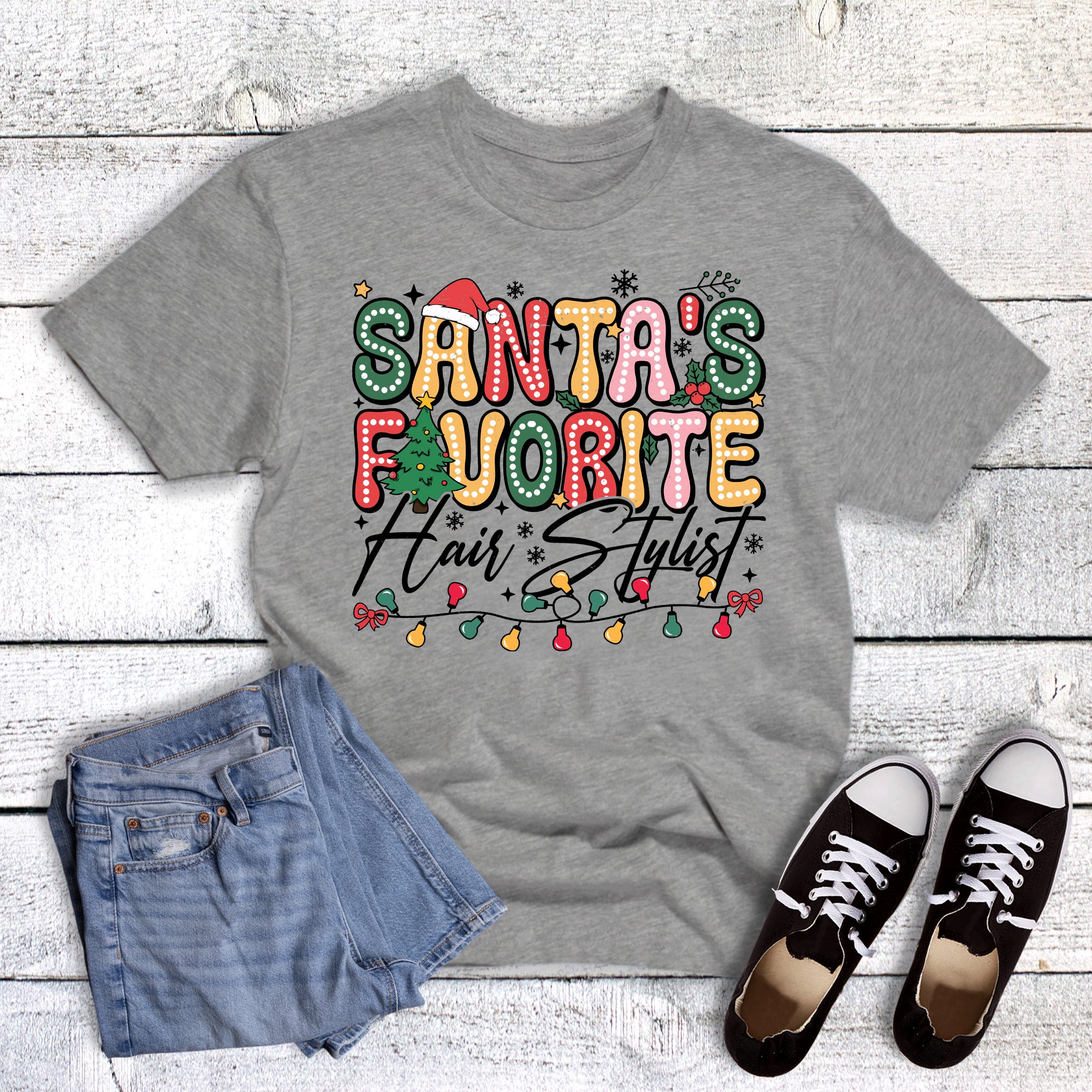 Christmas Santa's Favorite Hair Stylist