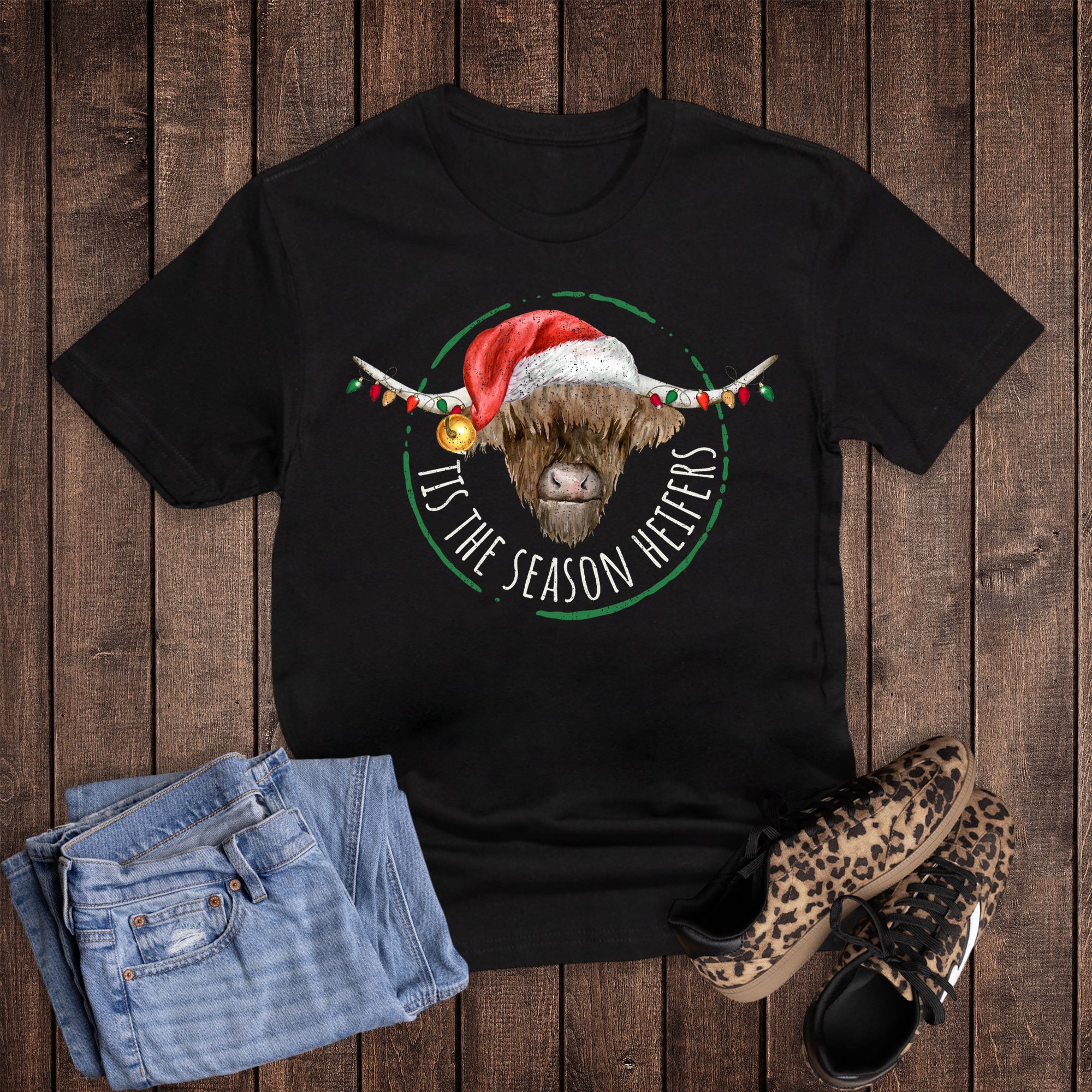 Christmas Tis the Season Heifers