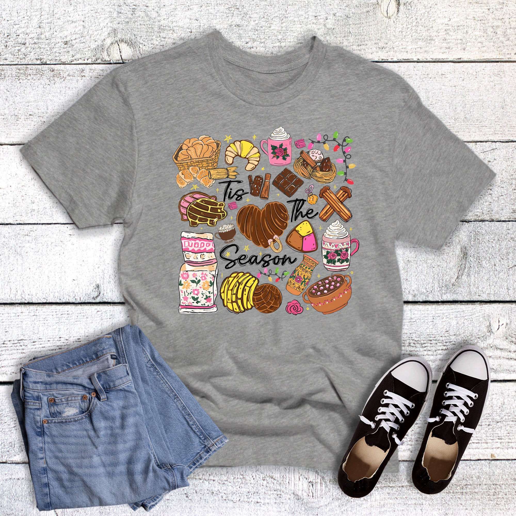 Christmas Tis the Season Mexican Dessert Conchas