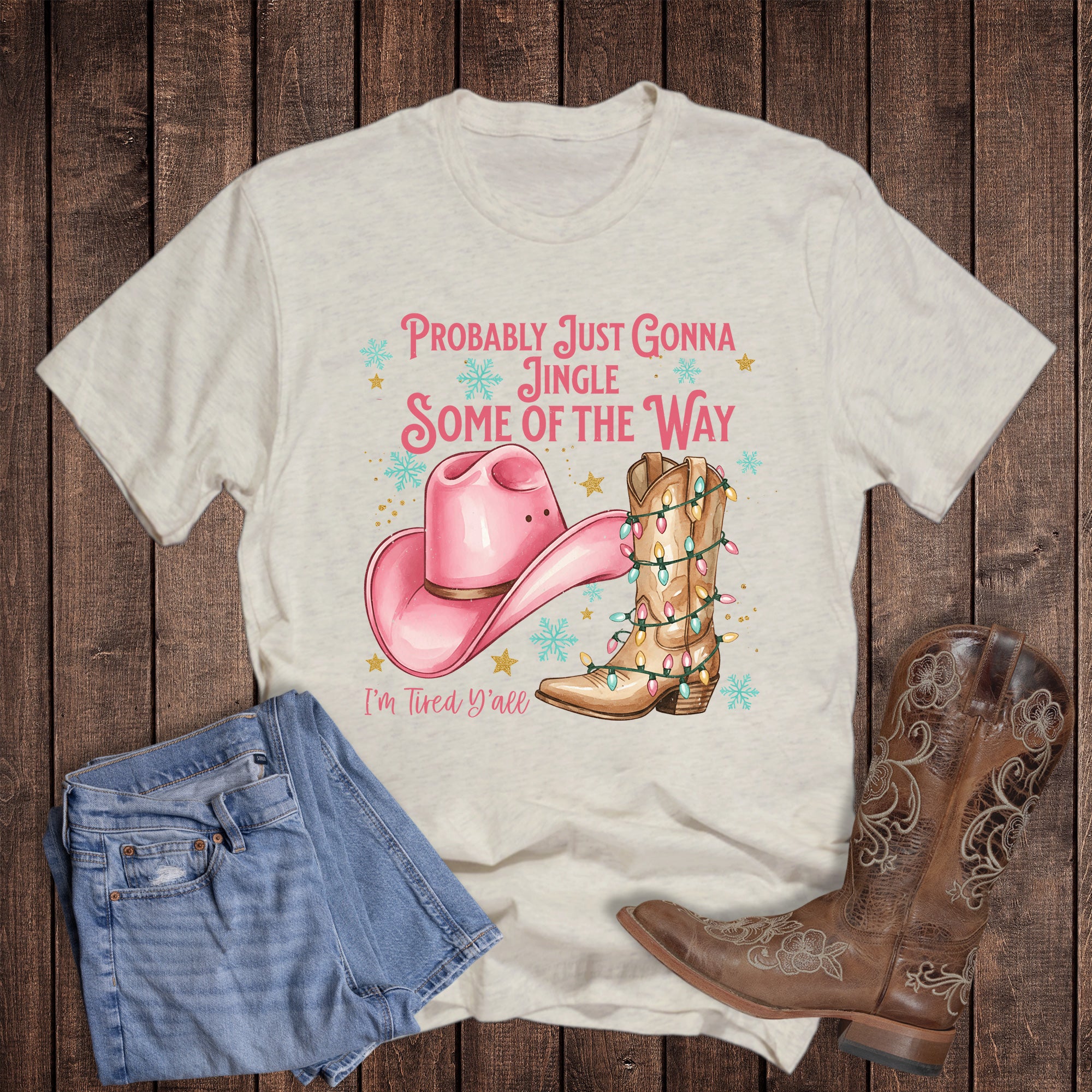 Christmas Western Jingle Some I'm Tired