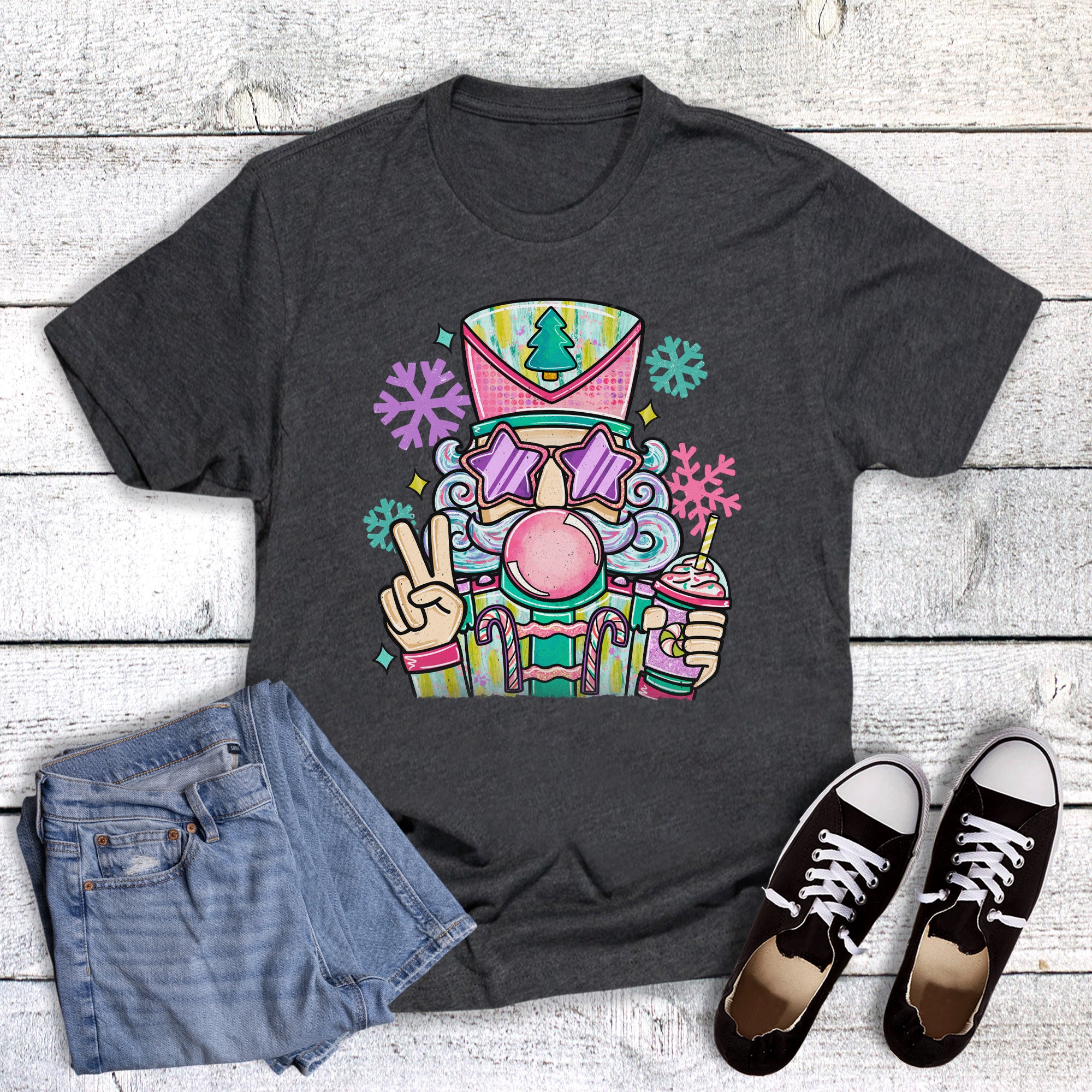 Christmas Whimsical Peace Nutcracker