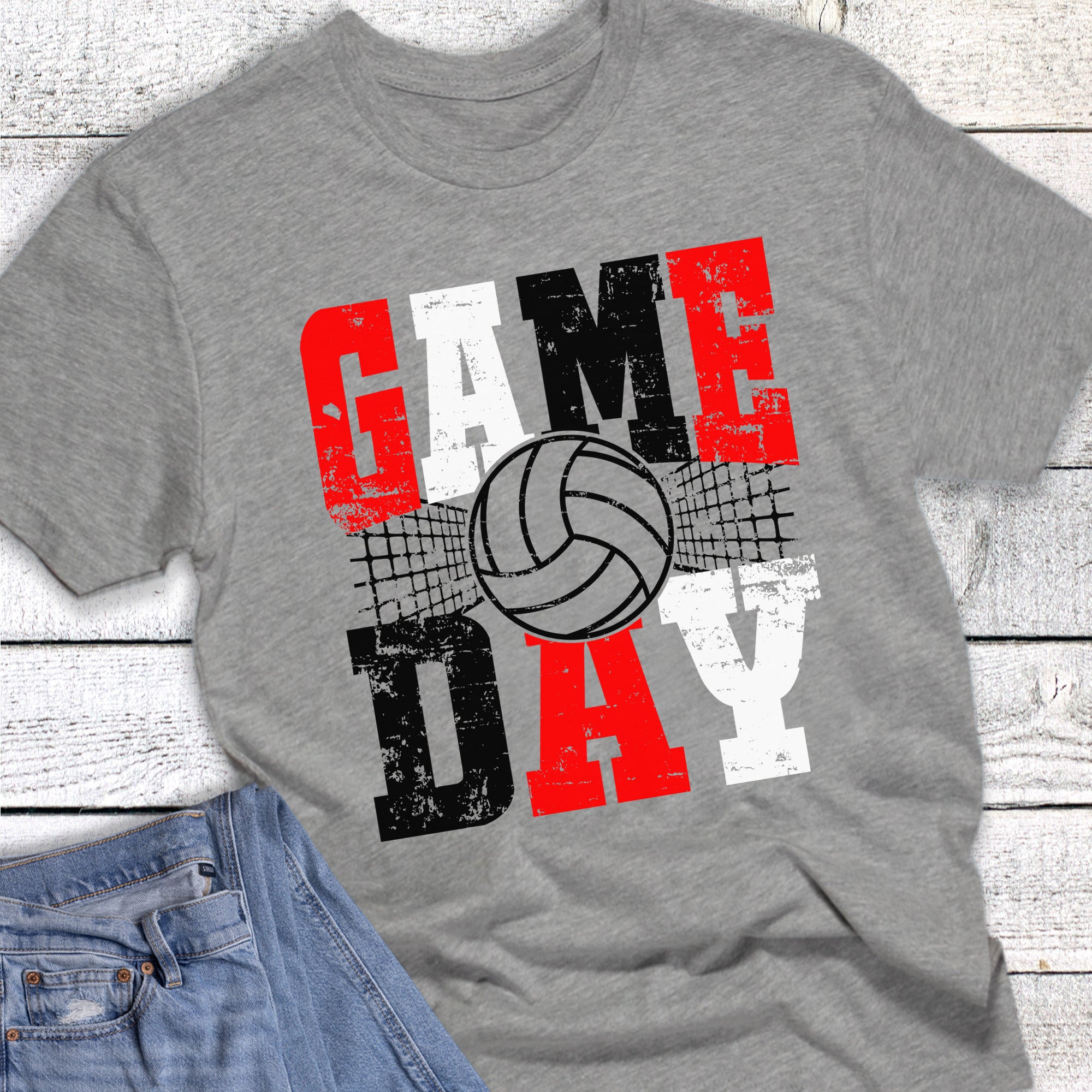 Custom Volleyball Game Day