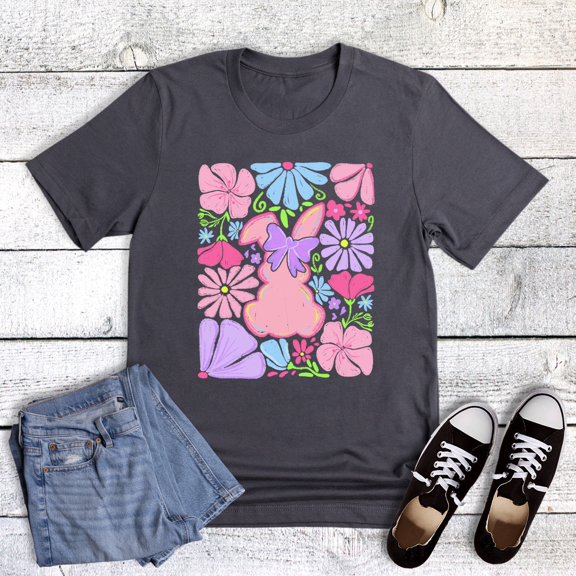Easter Boho Pastel Bunny