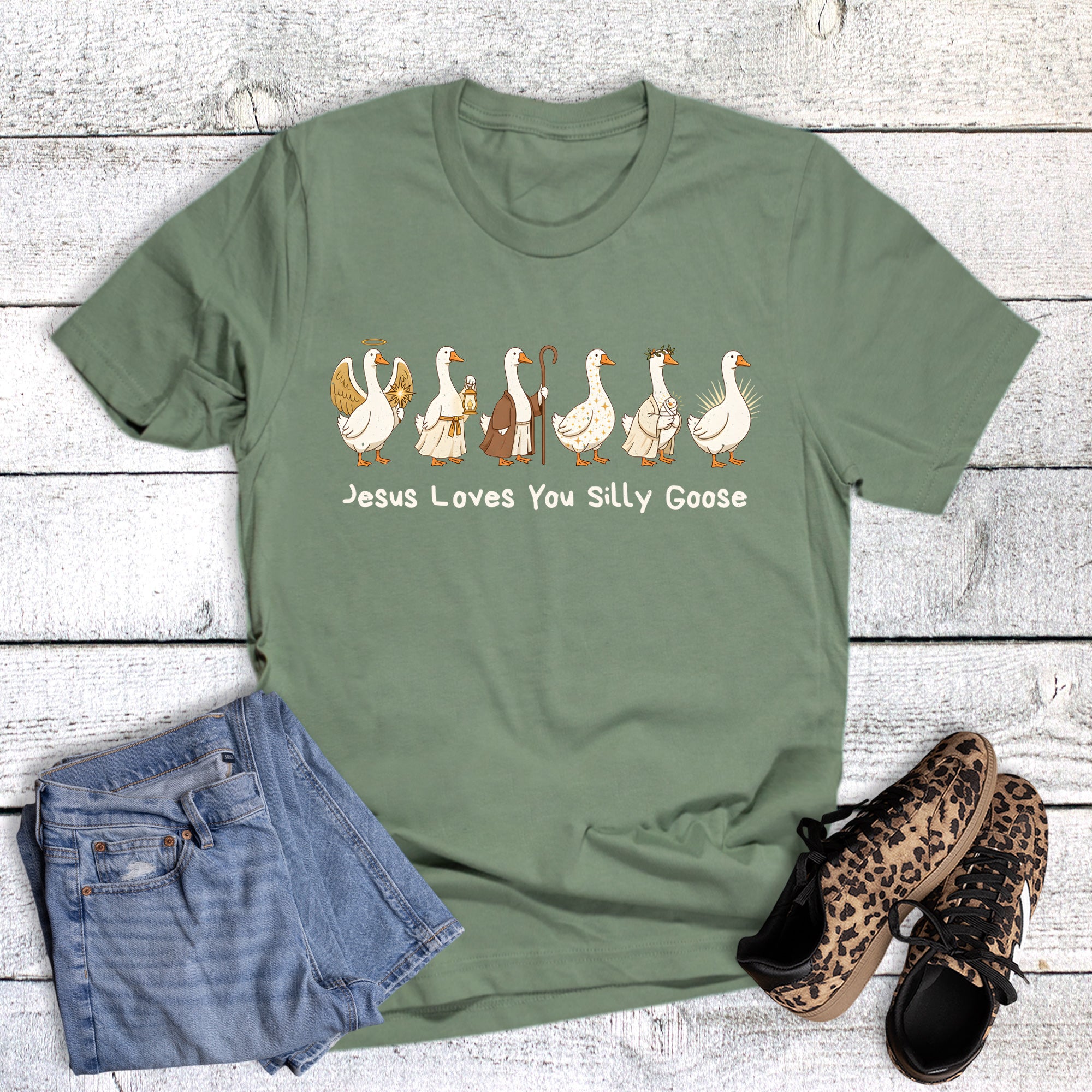 Easter Jesus Loves You Silly Goose