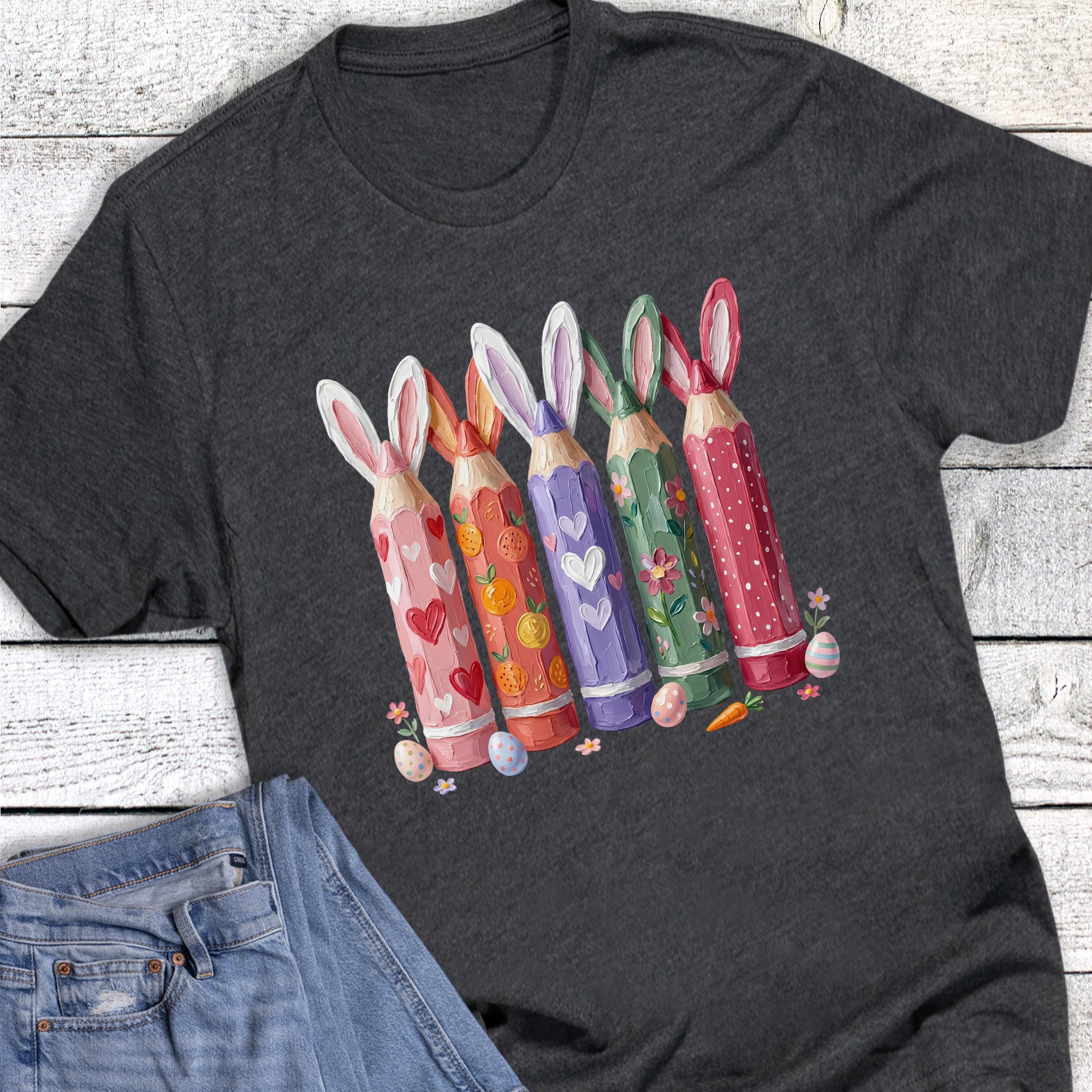 Easter Teacher Bunny Pencils