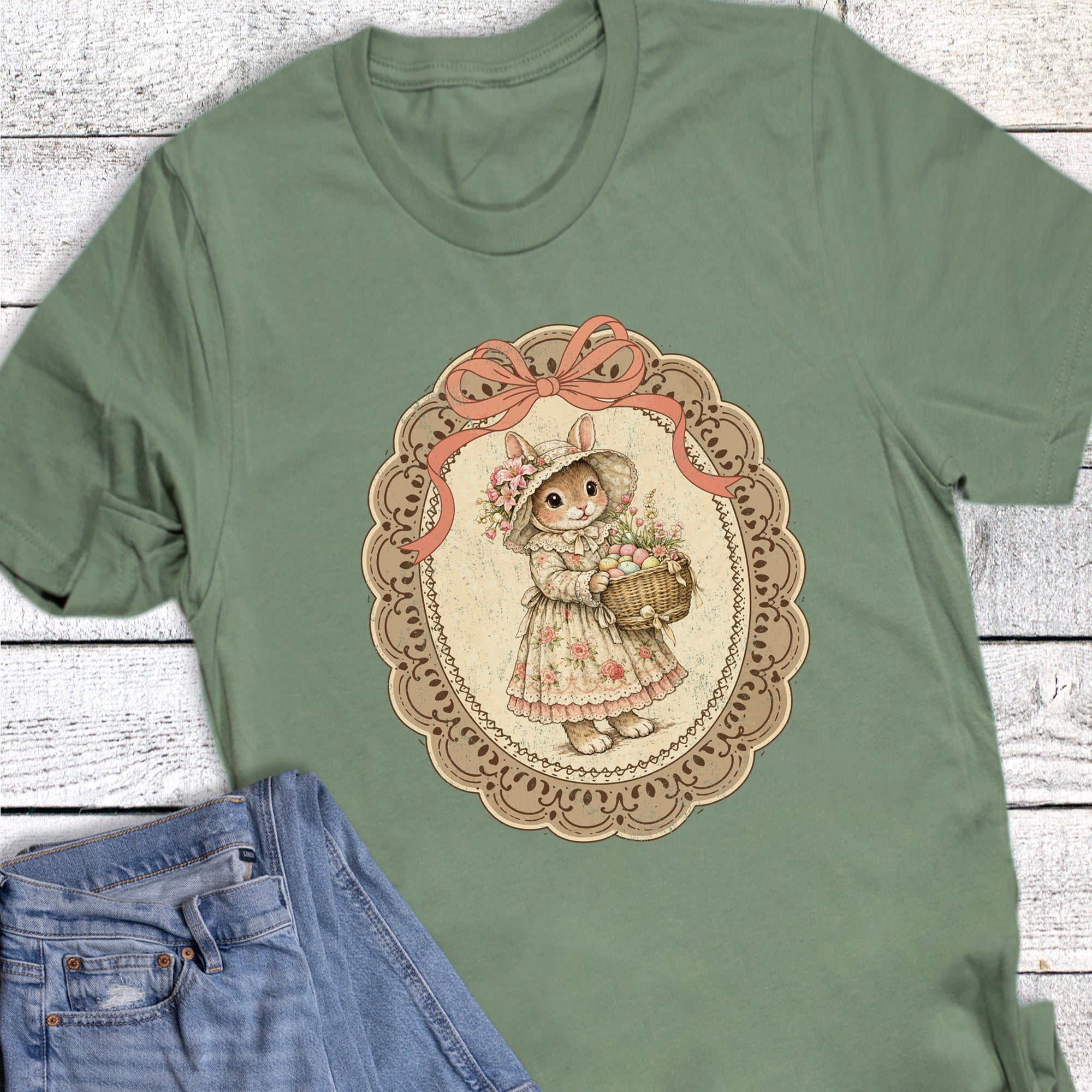 Easter Vintage Bunny Frame