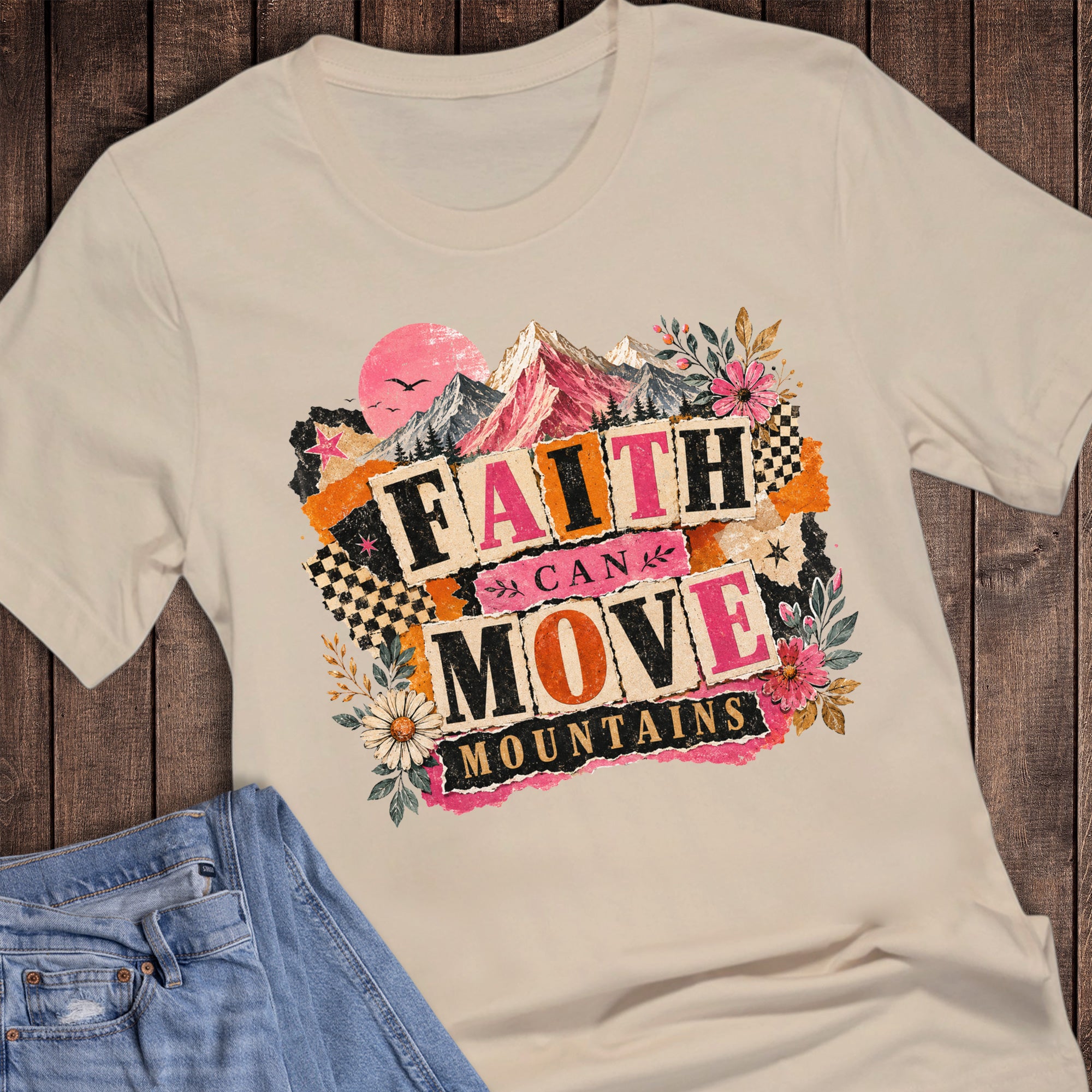 Faith Can Move Mountains Scrapbook