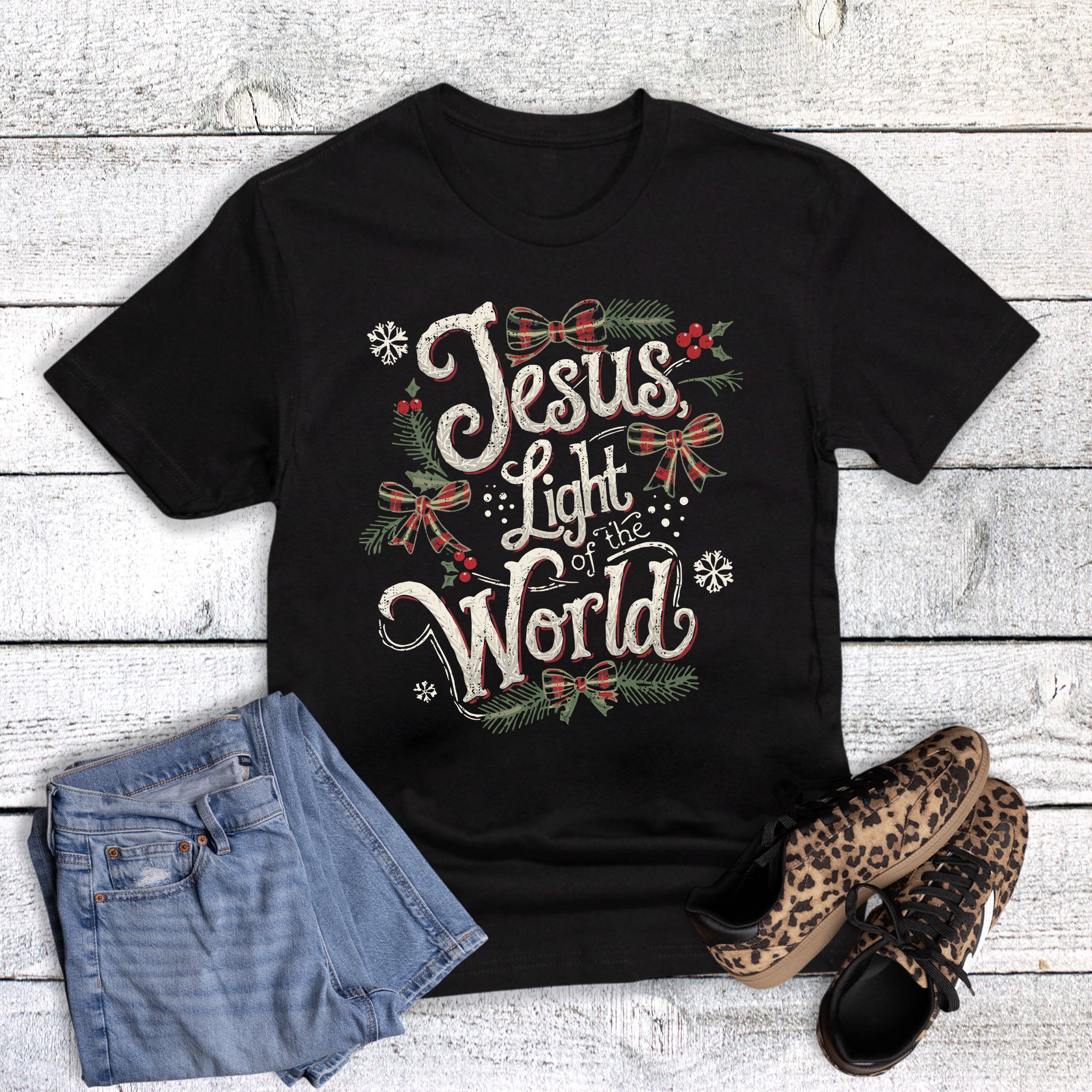 Faith Christmas Jesus Light of the World