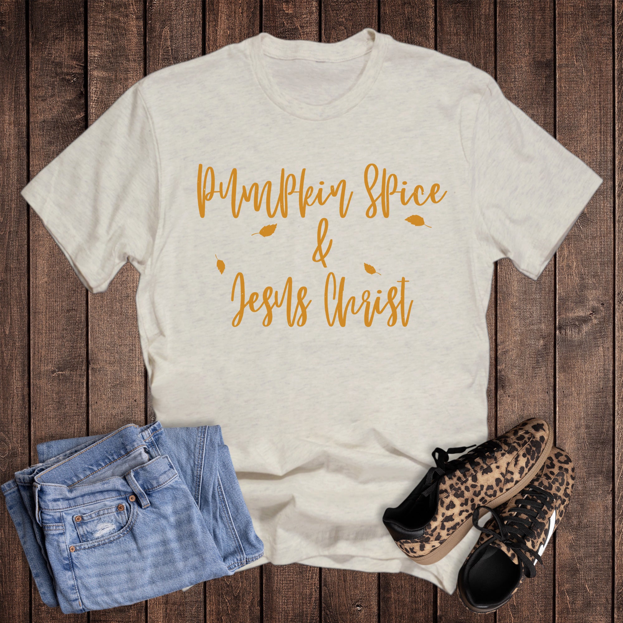 Faith Fall Pumpkin Spice Jesus Christ