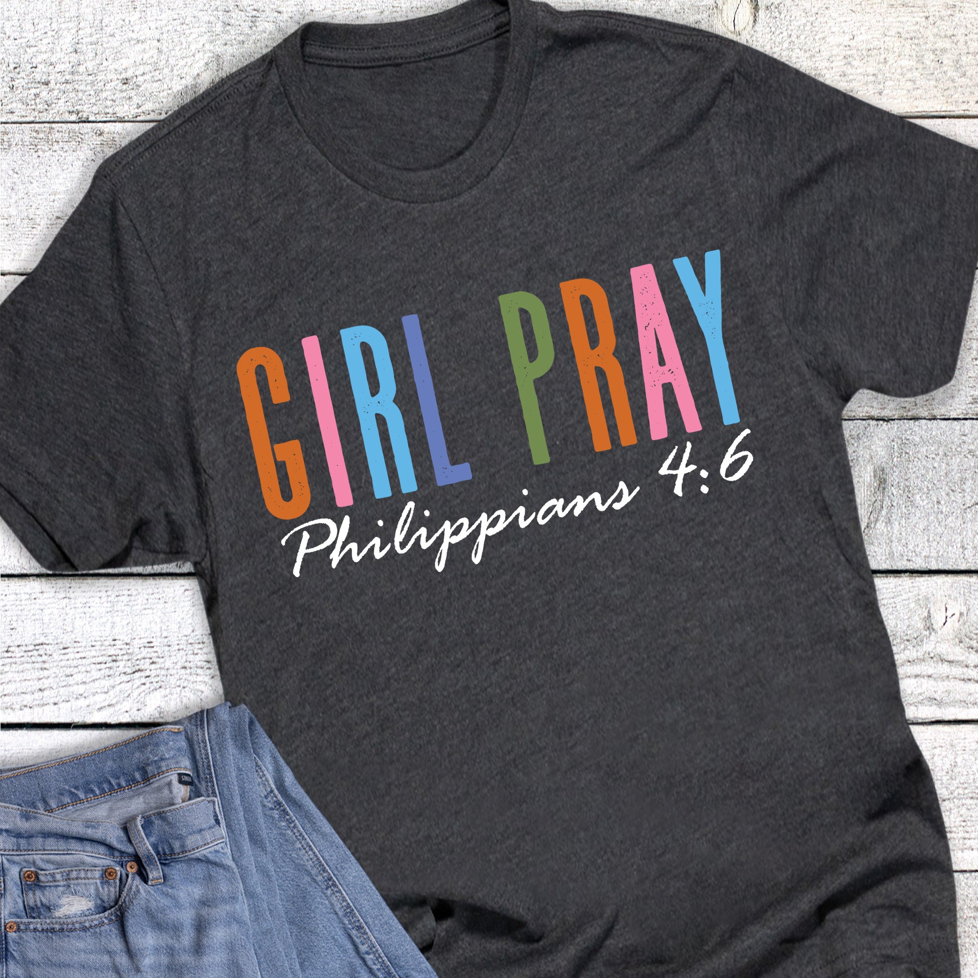 Faith Girl Pray Philippians