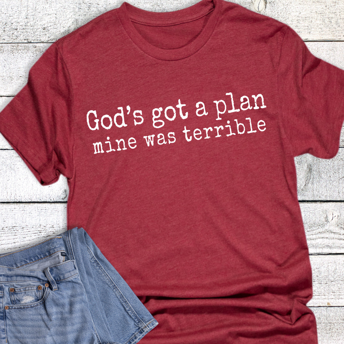 Faith God's Plan Mine Was Terrible