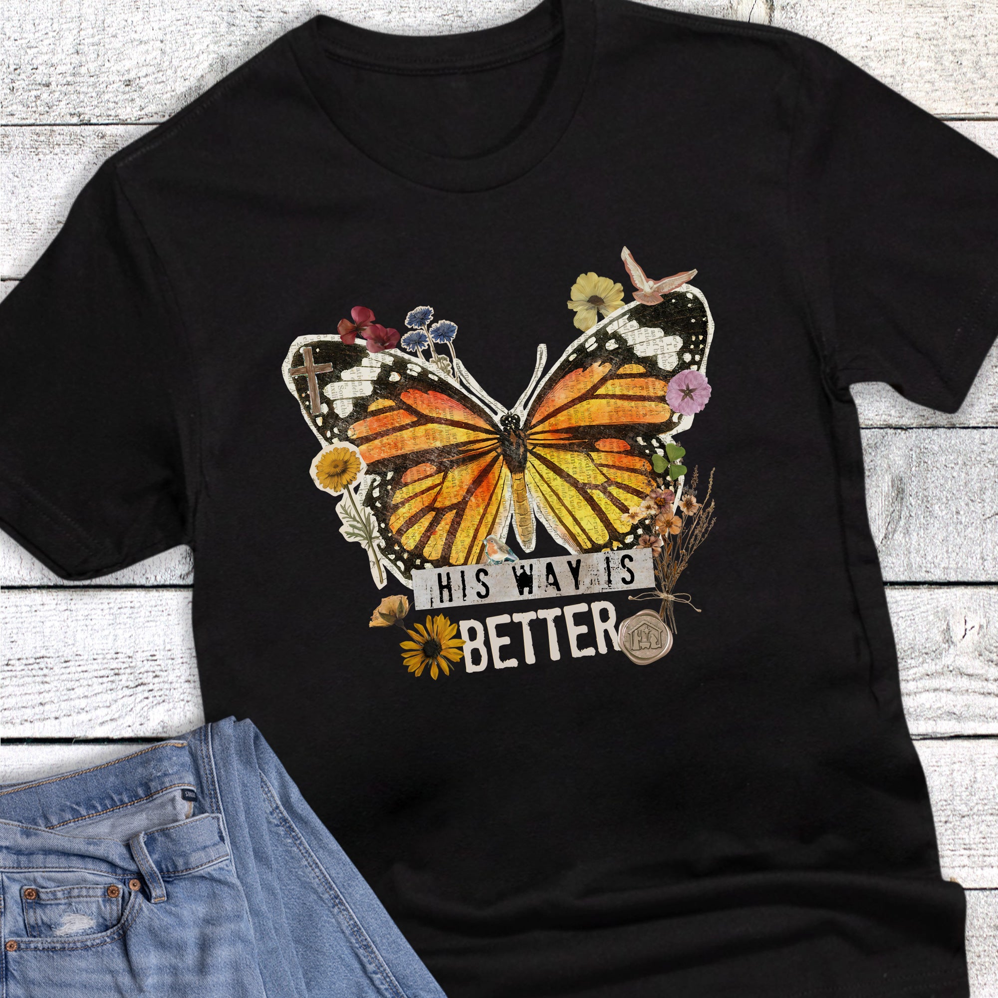 Faith His Way is Better Butterfly