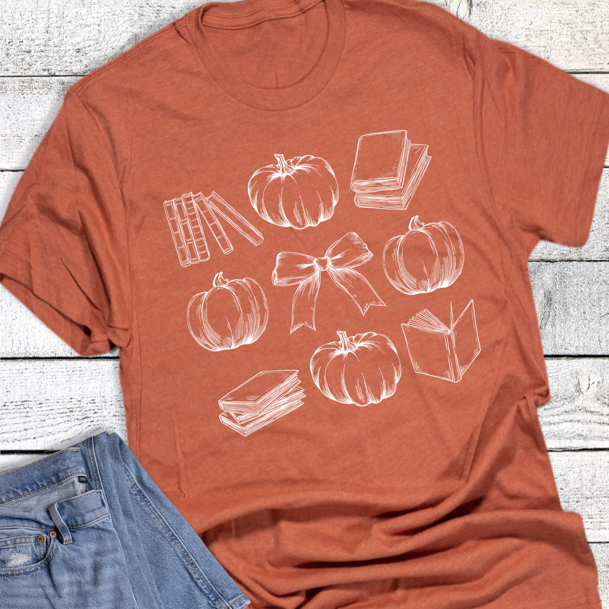 Fall Books Reading Pumpkins