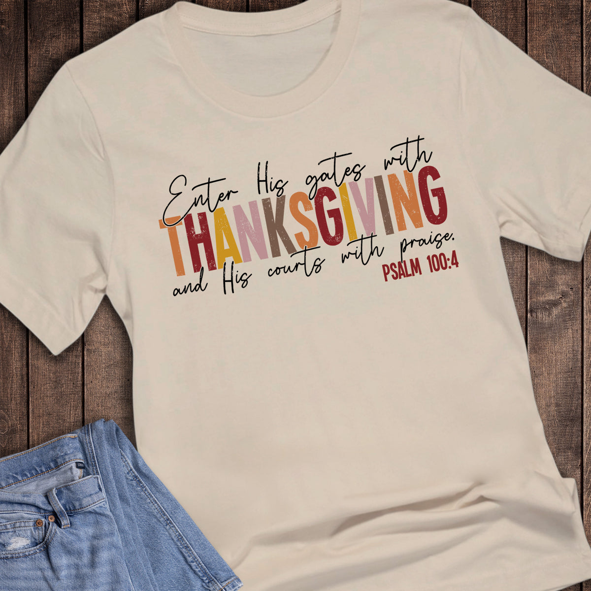 Fall Faith Enter His Gates Thanksgiving