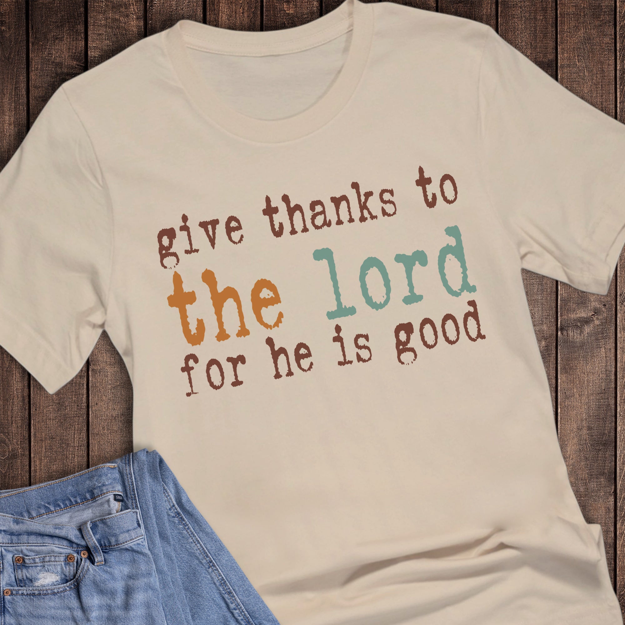 Fall Faith Give Thanks to the Lord Thanksgiving