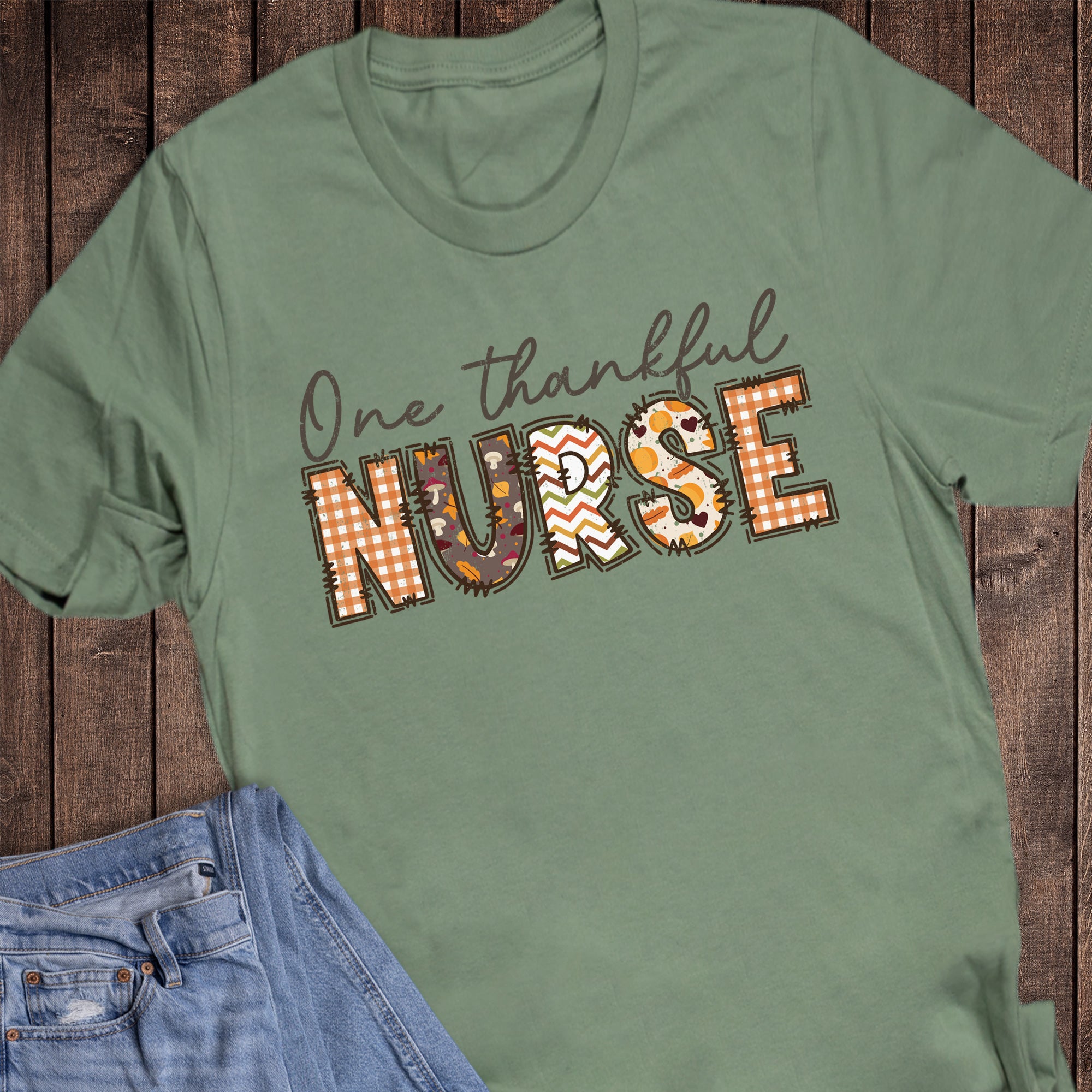 Fall One Thankful Nurse Thanksgiving