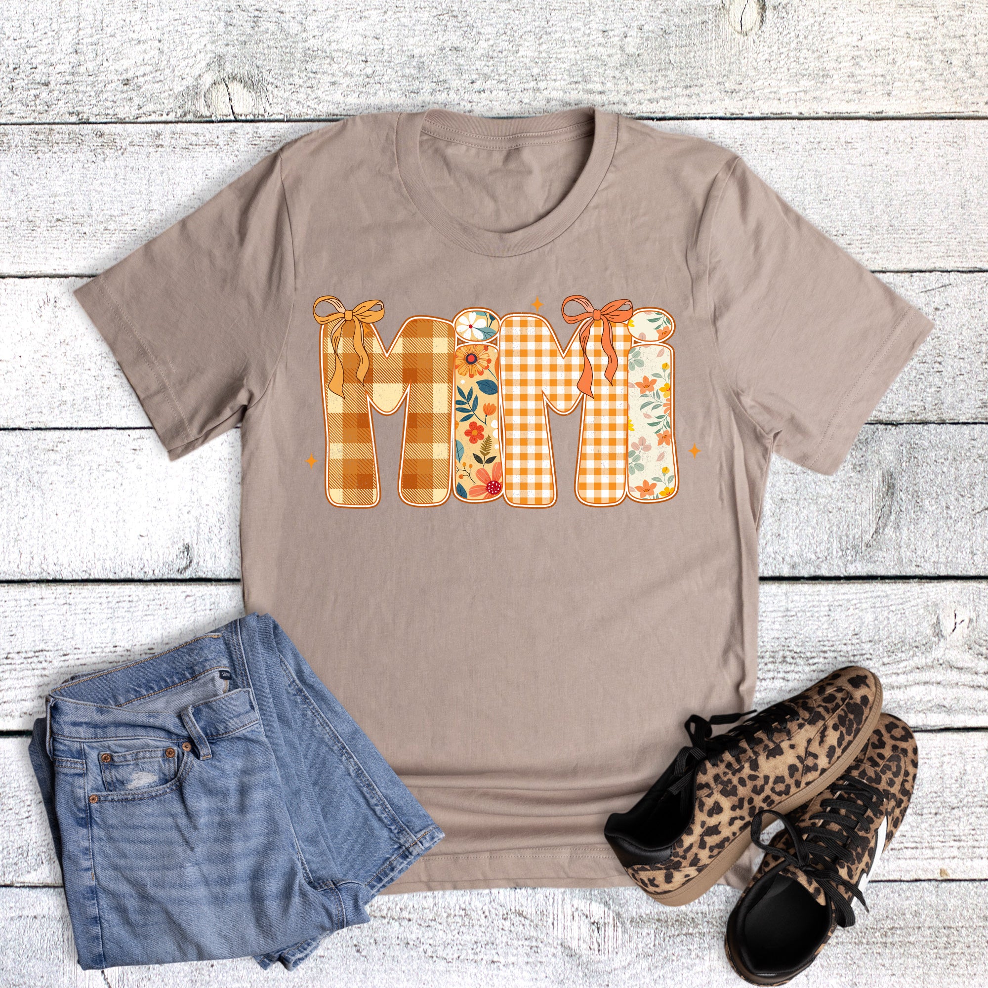 Fall Patterned Check Mimi