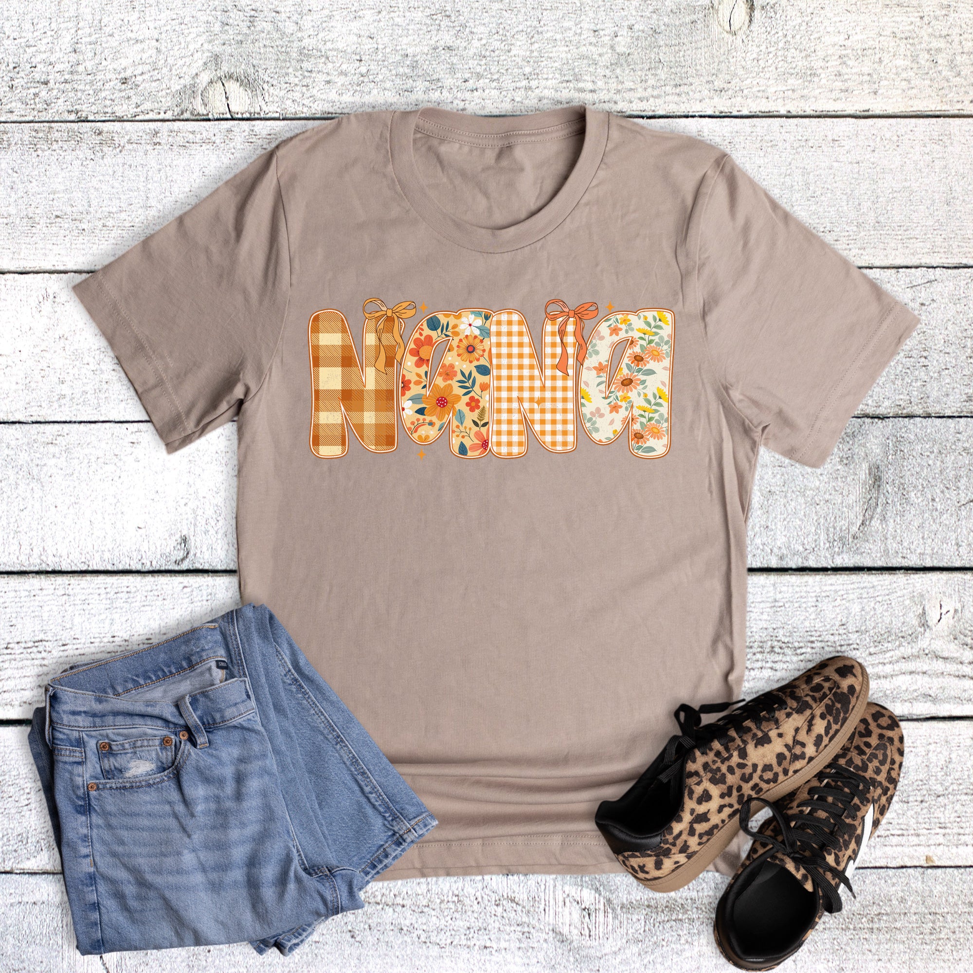 Fall Patterned Check Nana