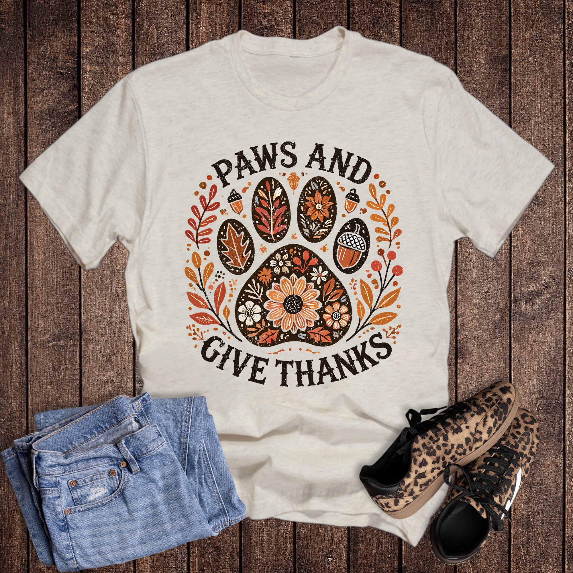 Fall Paws and Give Thanks
