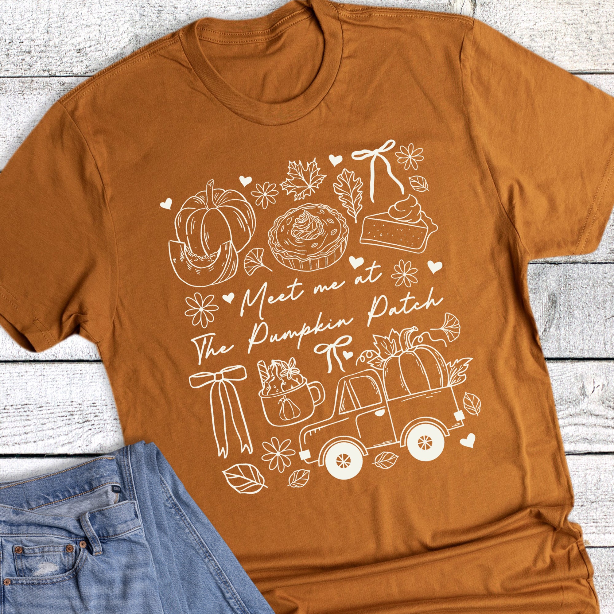 Fall Preppy Meet Me at the Pumpkin Patch Collage
