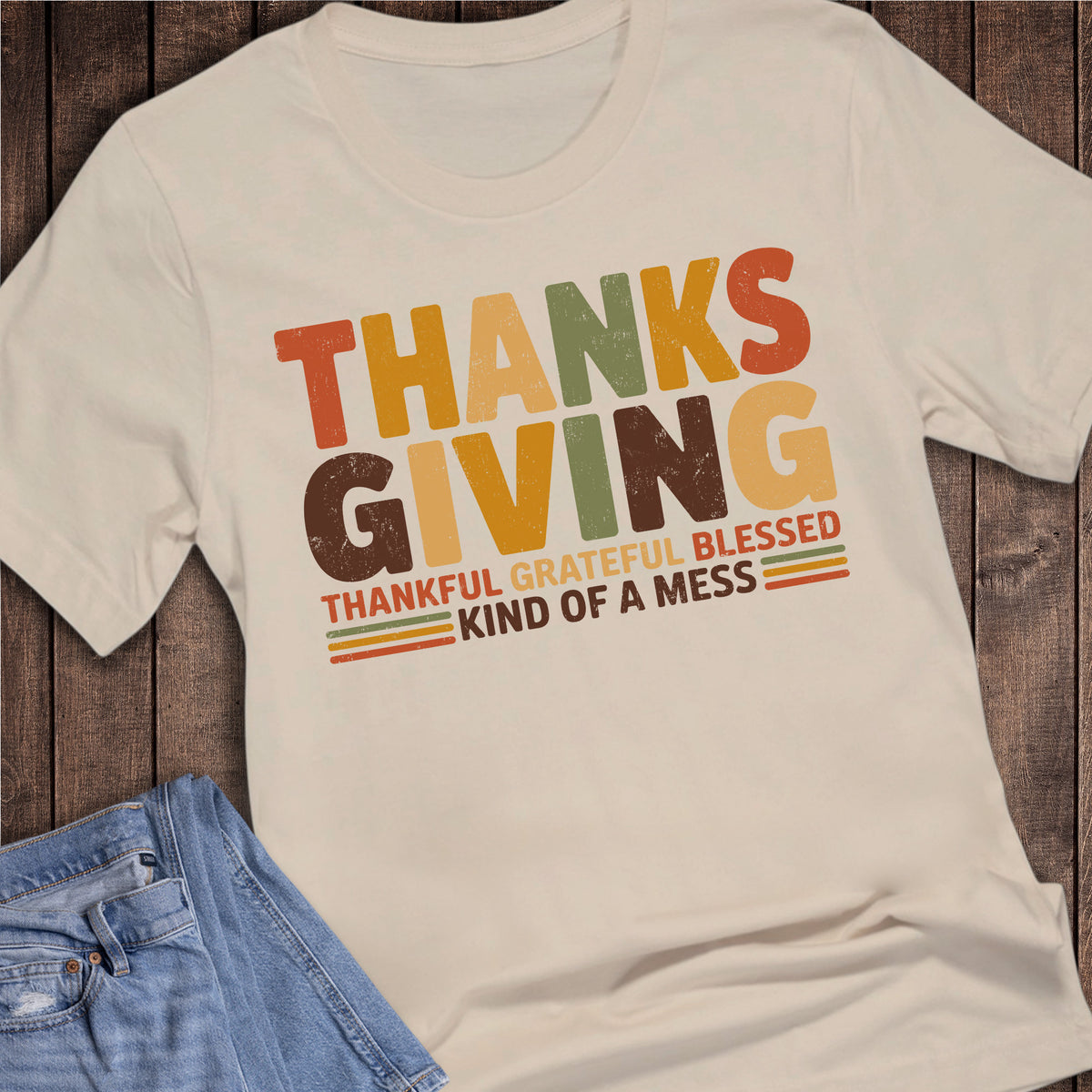 Fall Thanksgiving Thankful Grateful Blessed Mess