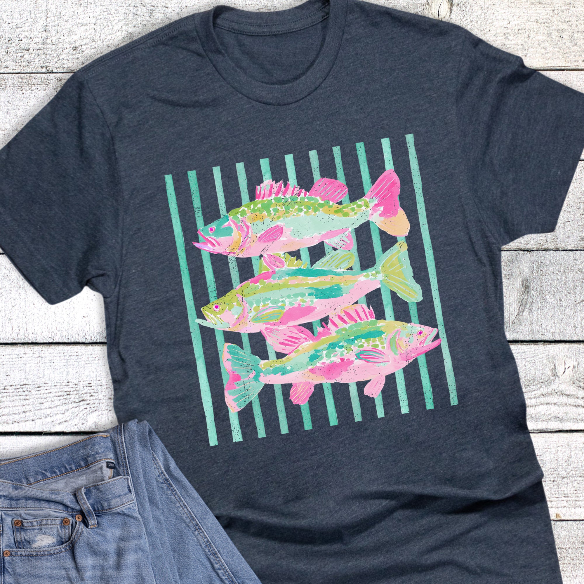 Fish Trio Stripes