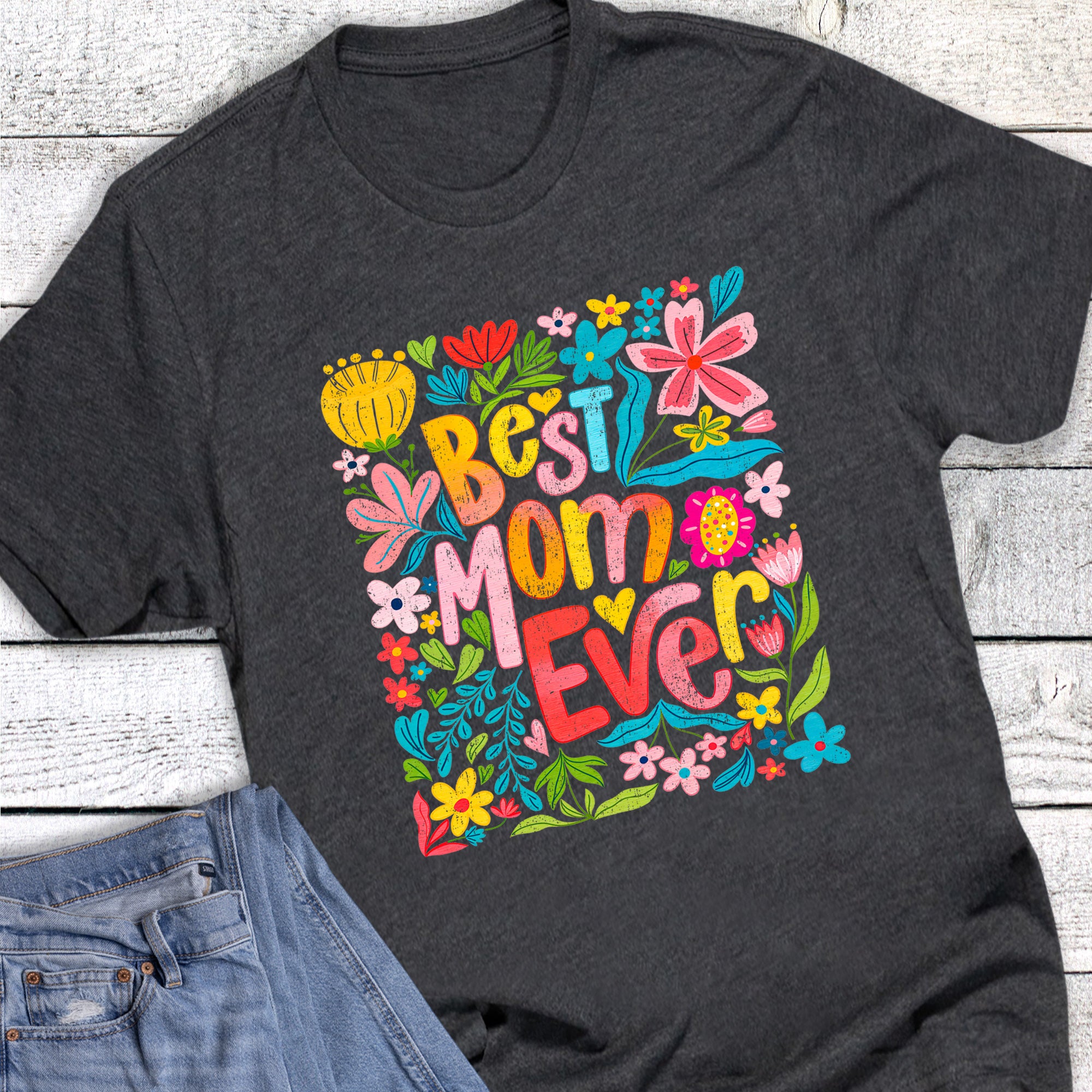 Floral Best Mom Ever