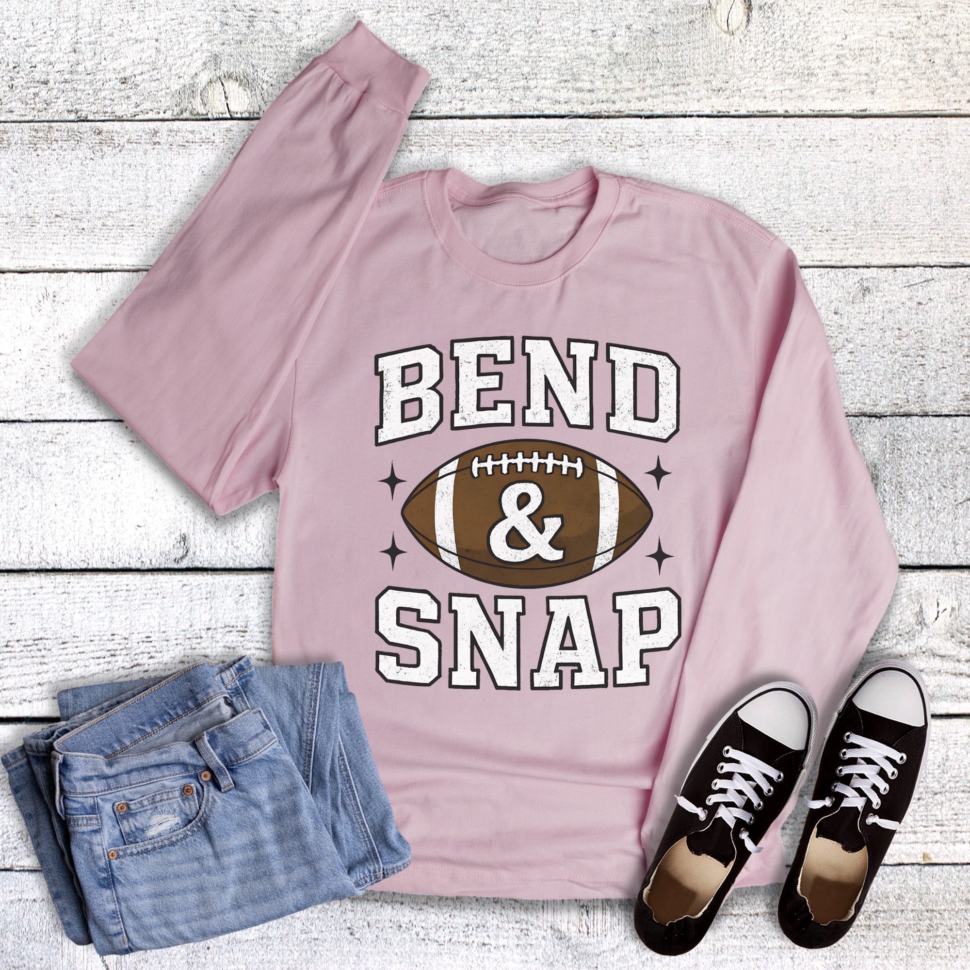 Football Bend and Snap Long Sleeve