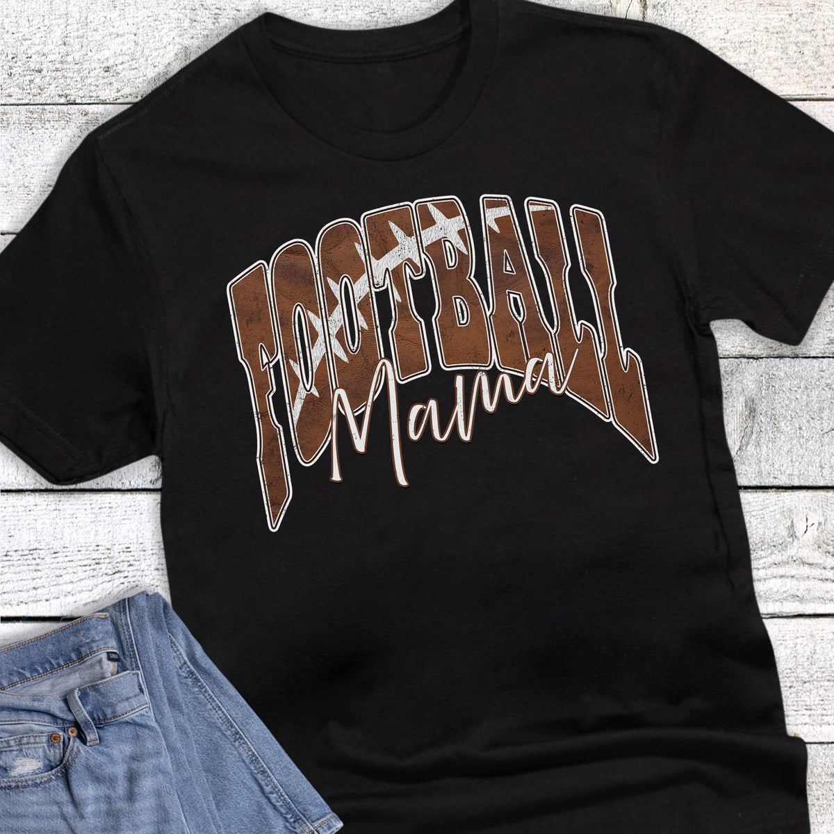 Football Mama Textured