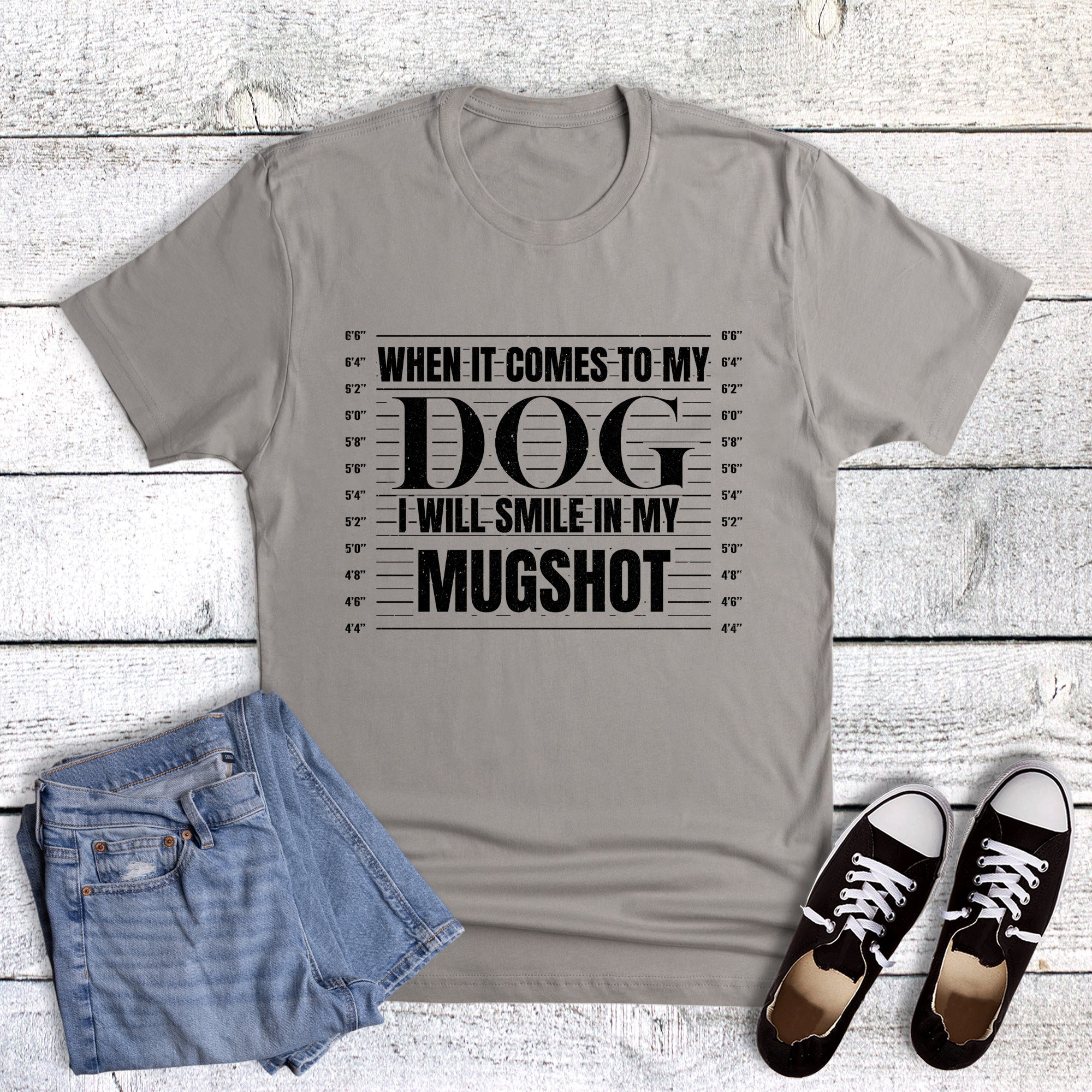 Funny Dog Smile In Mugshot