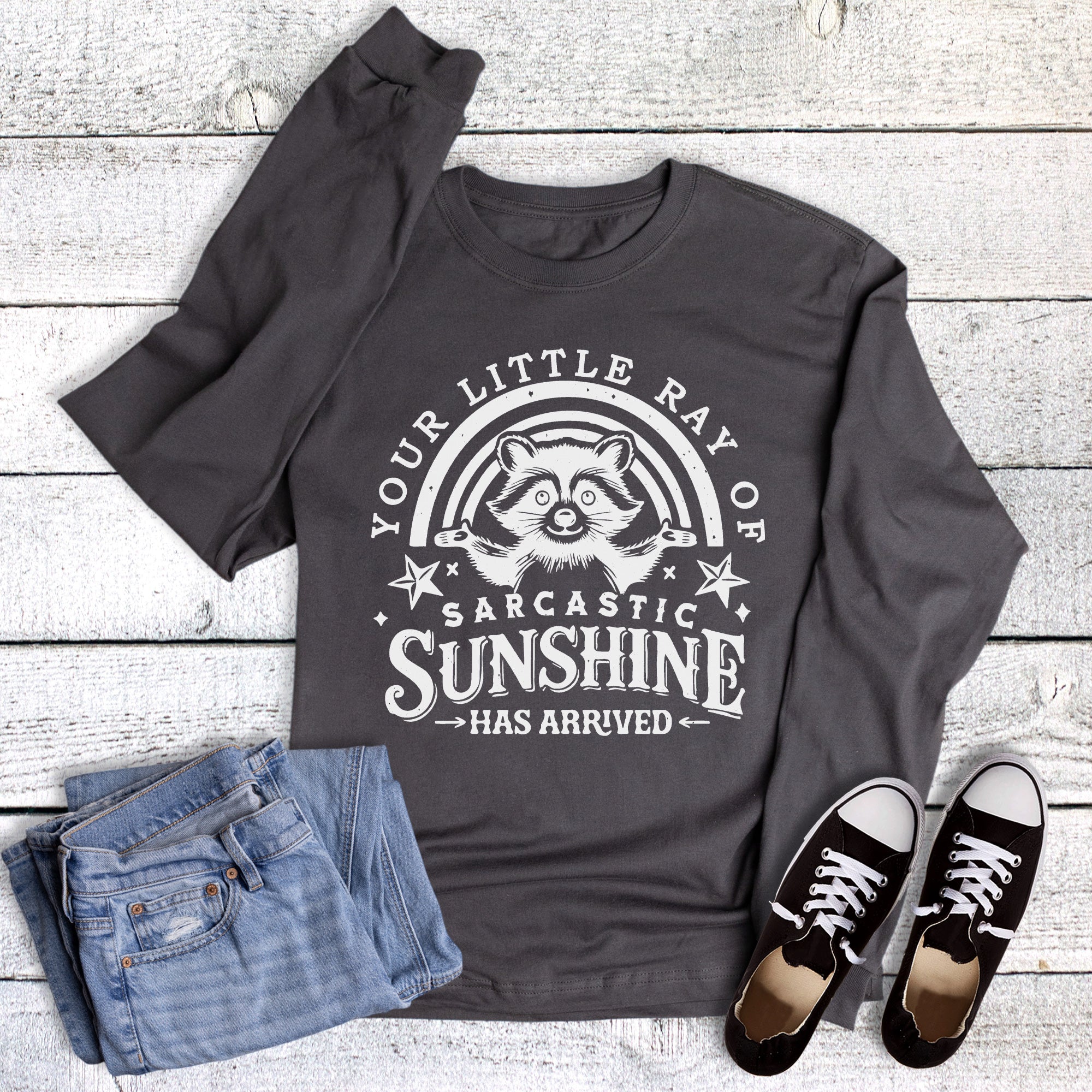 Funny Little Ray of Sarcastic Sunshine Long Sleeve