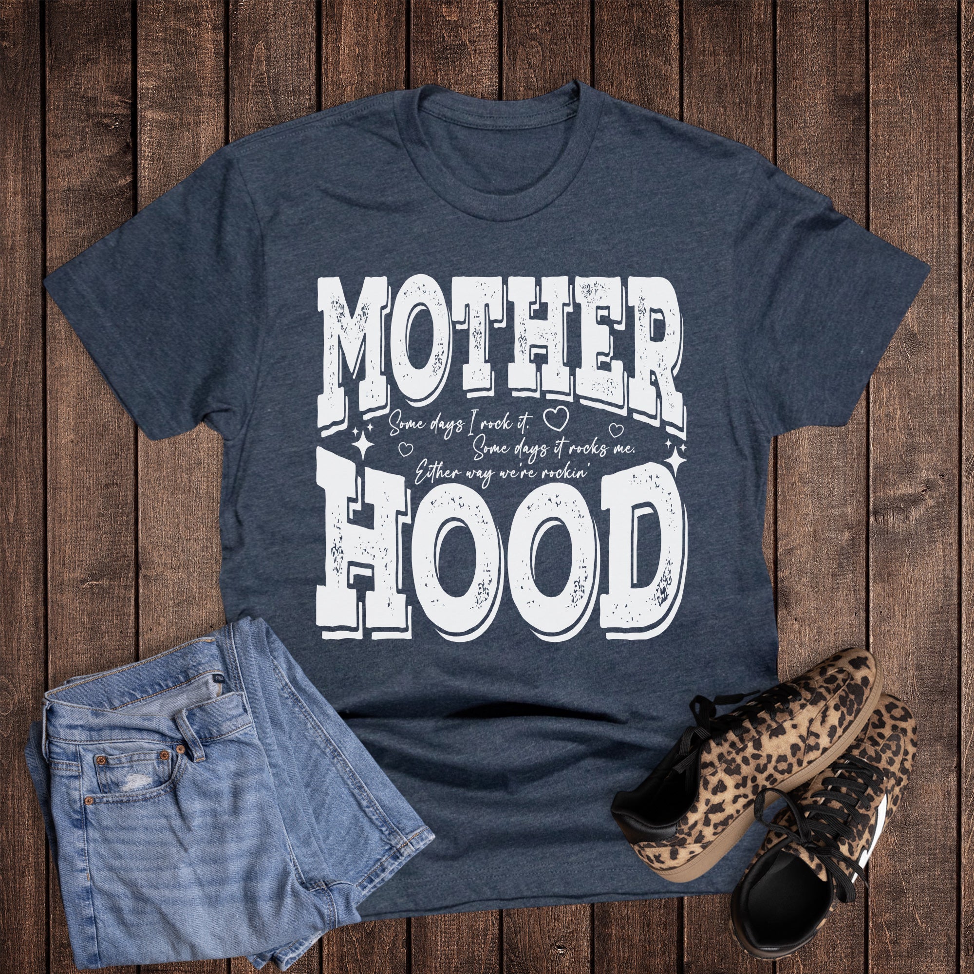 Funny Motherhood We're Rockin'