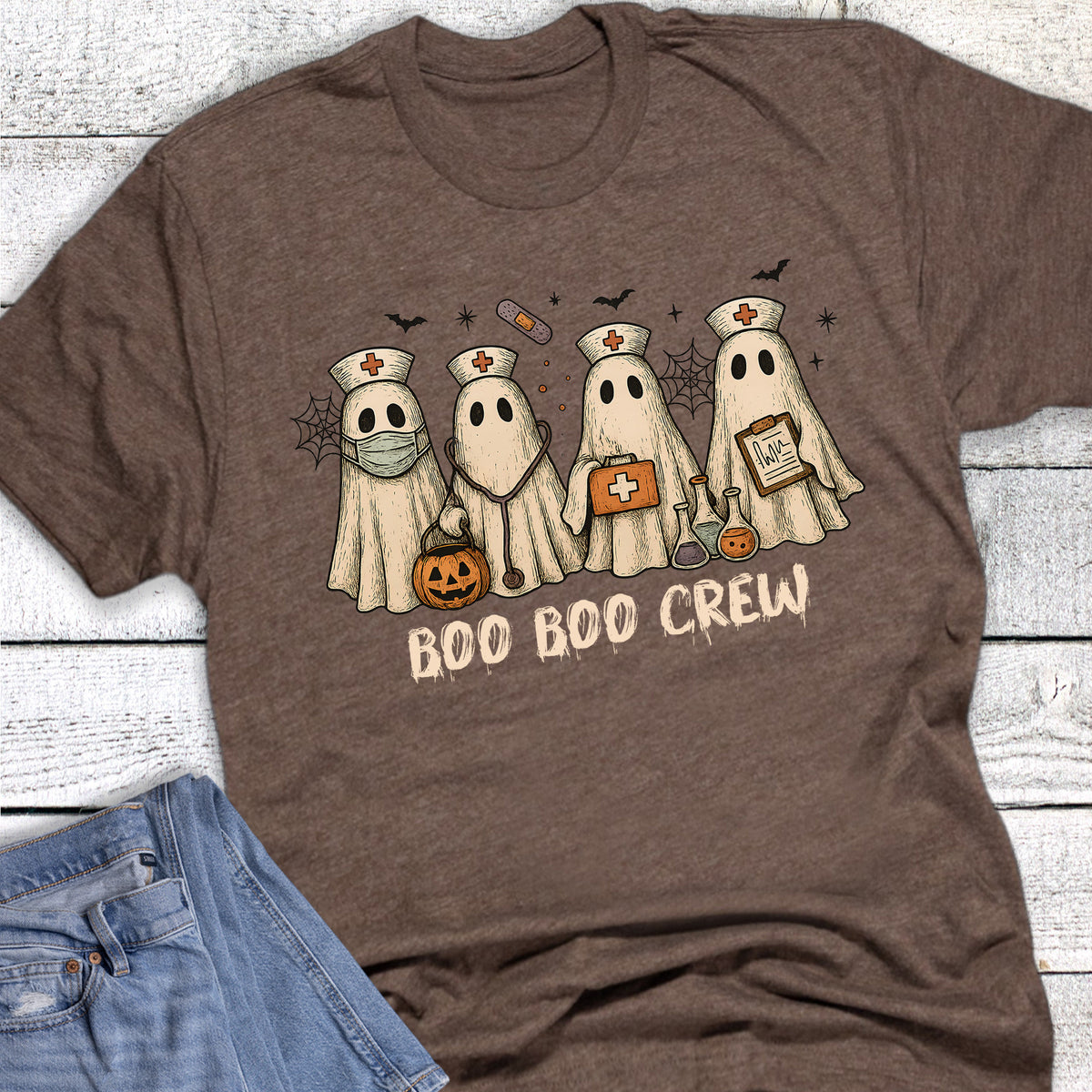 Halloween Nurse Boo Boo Crew