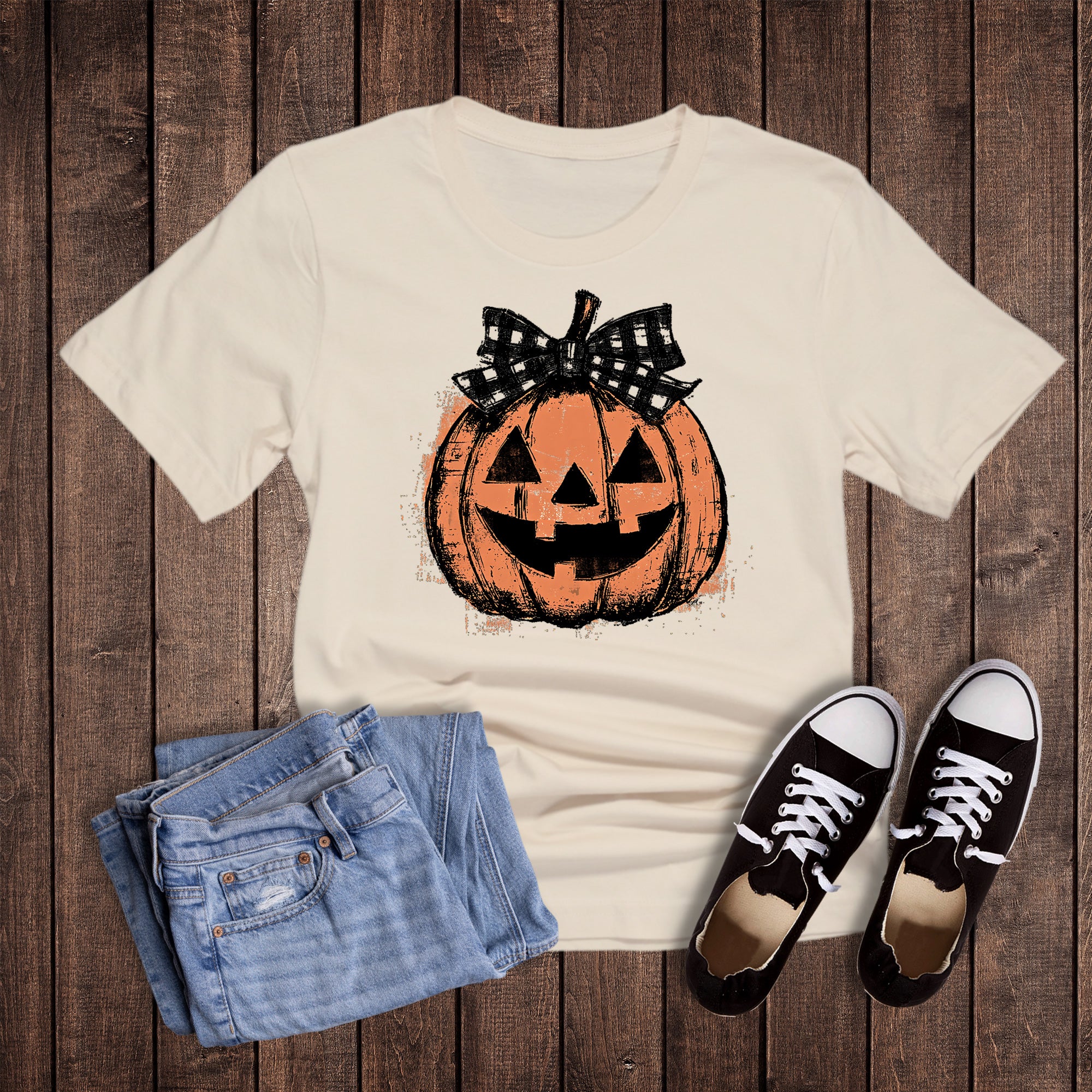 Halloween Retro Coquette Jack o Lantern