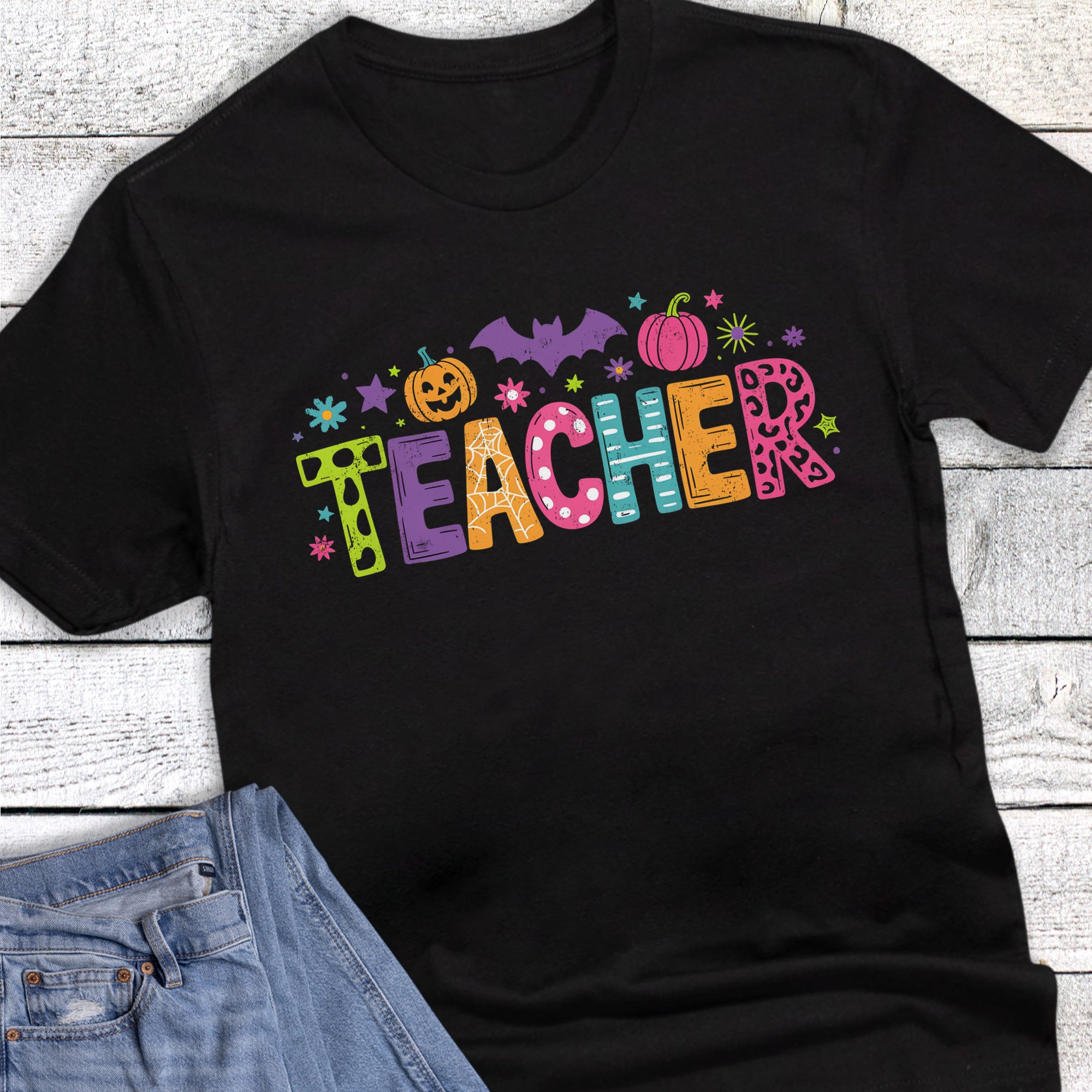 Halloween Teacher Bright